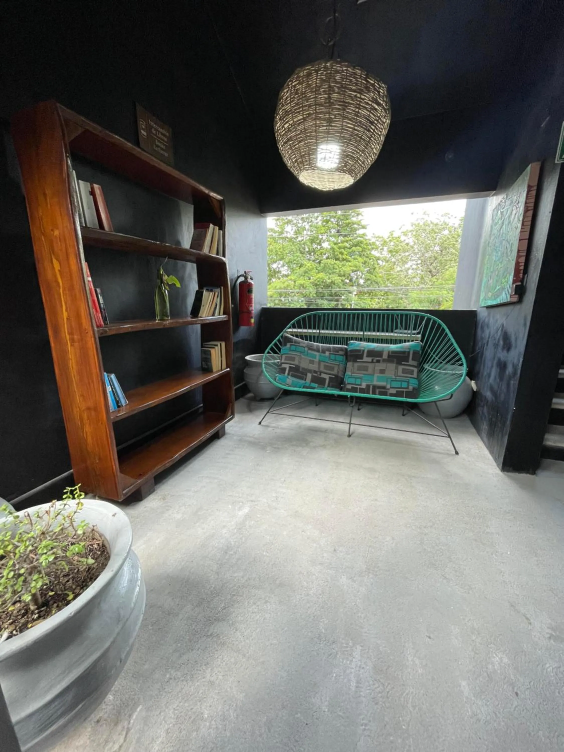 Seating area in Aroma Tulum & beach club