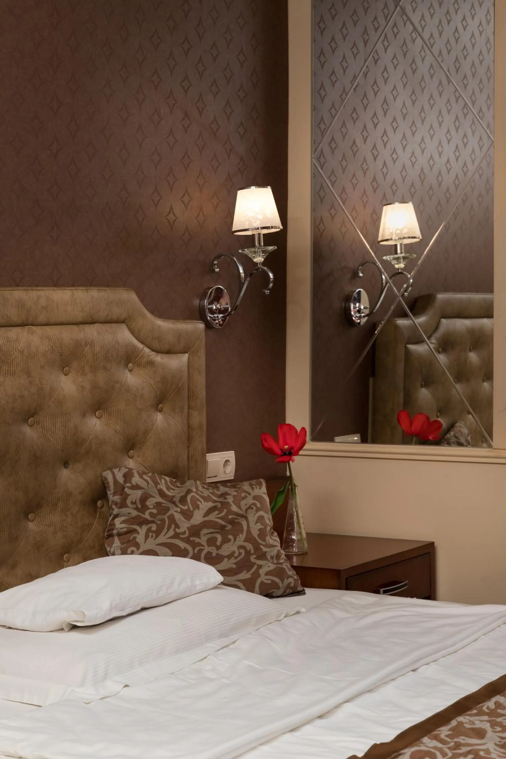 Bed in Golden Ball Club