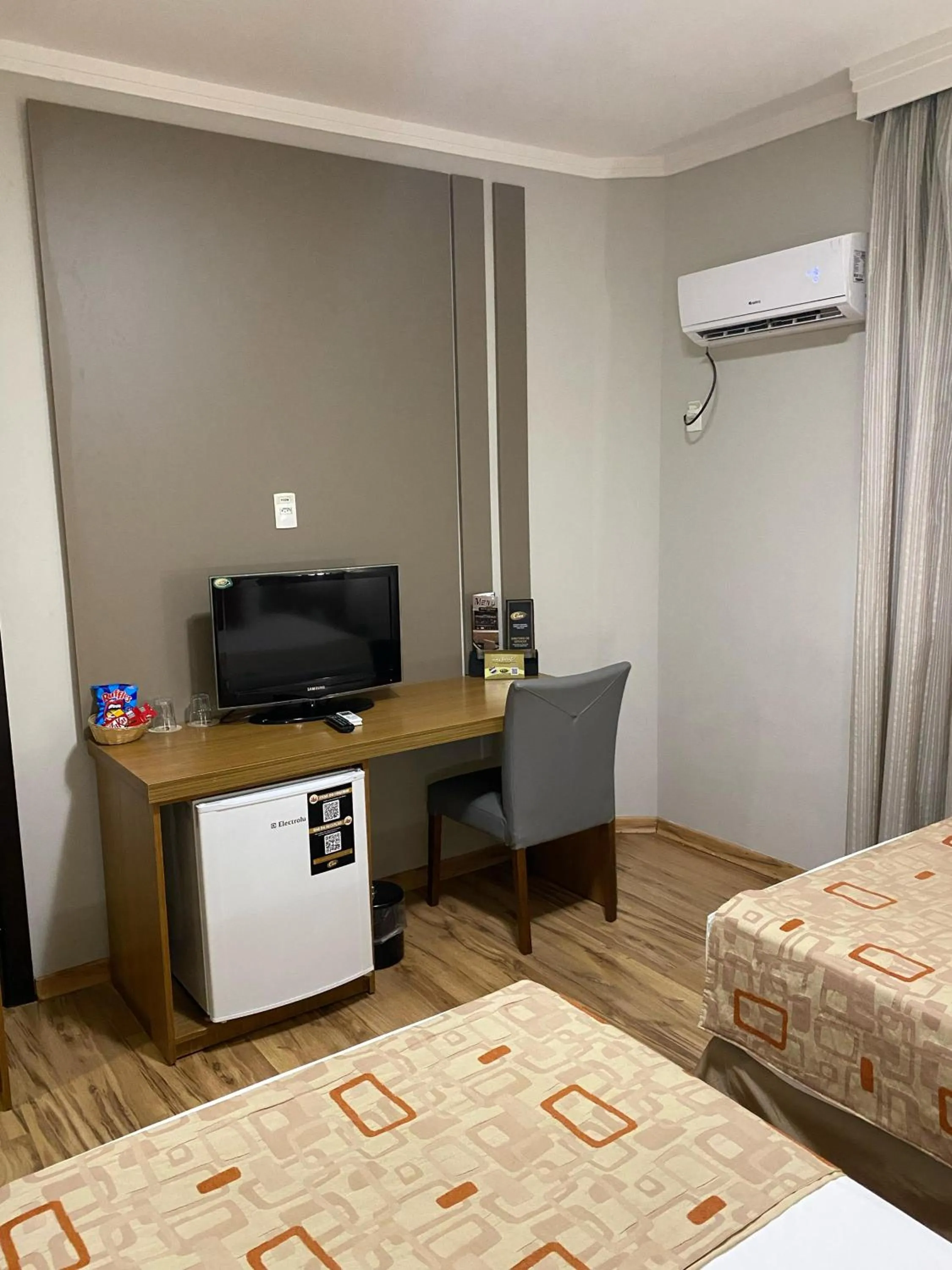 Bedroom, Bed in Class Hotel Alfenas