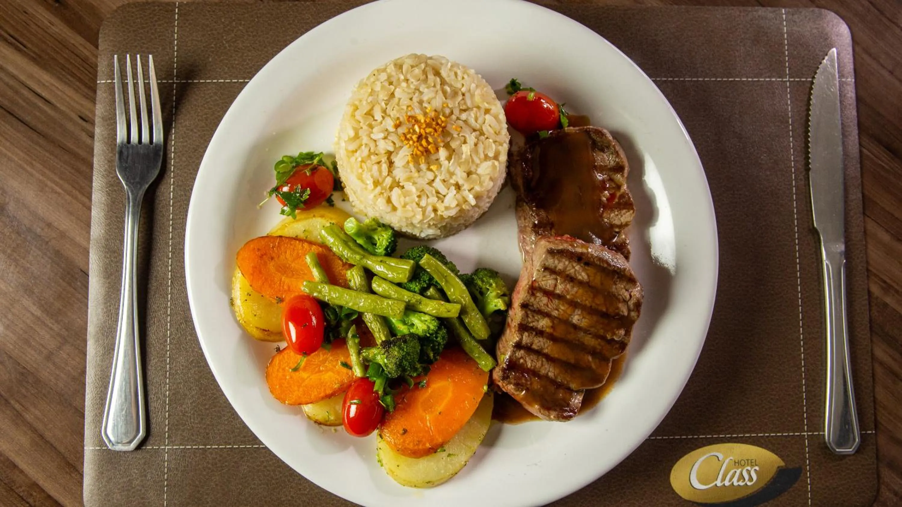 Food in Class Hotel Varginha