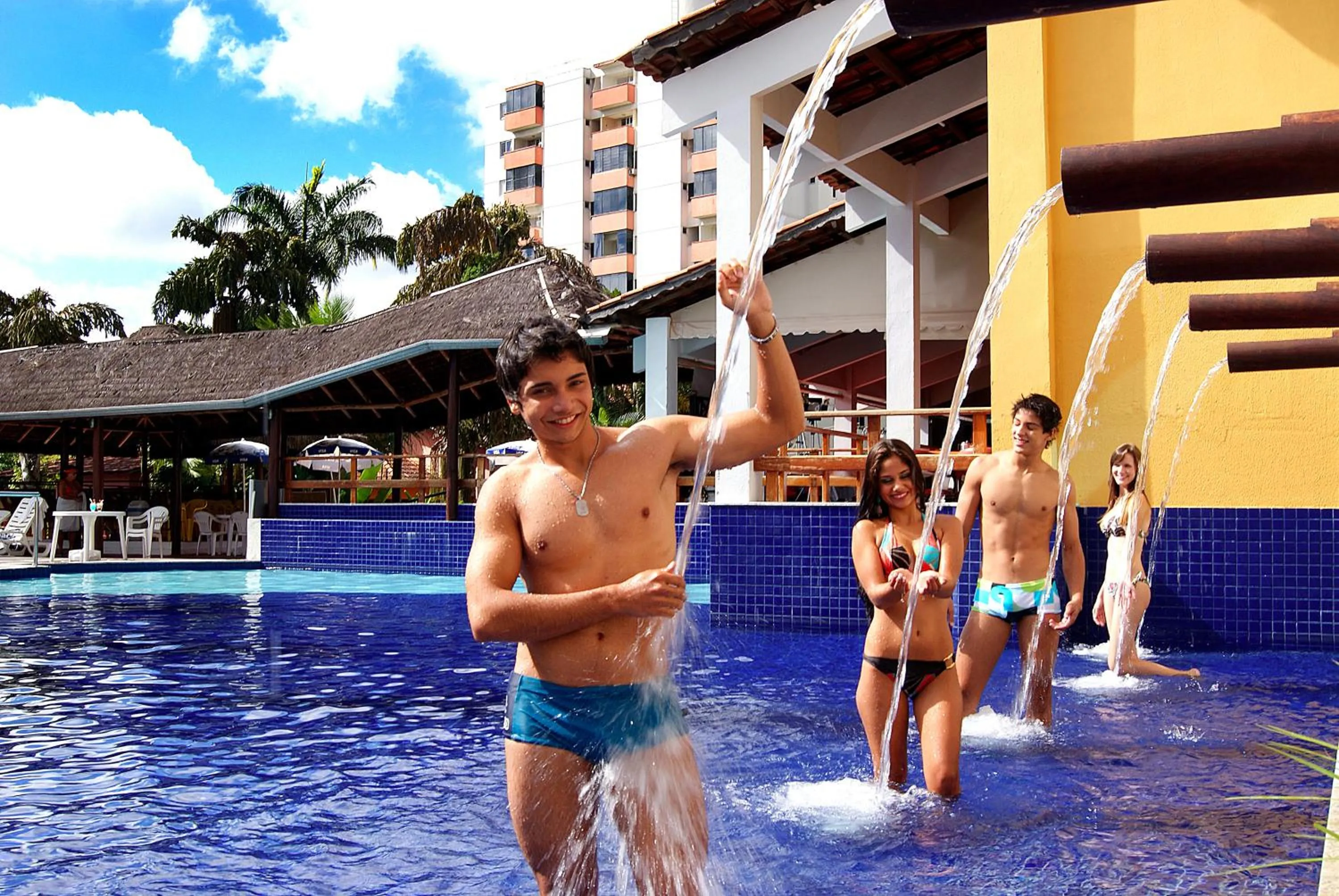 Swimming pool in Acqua Bella Thermas Hotel
