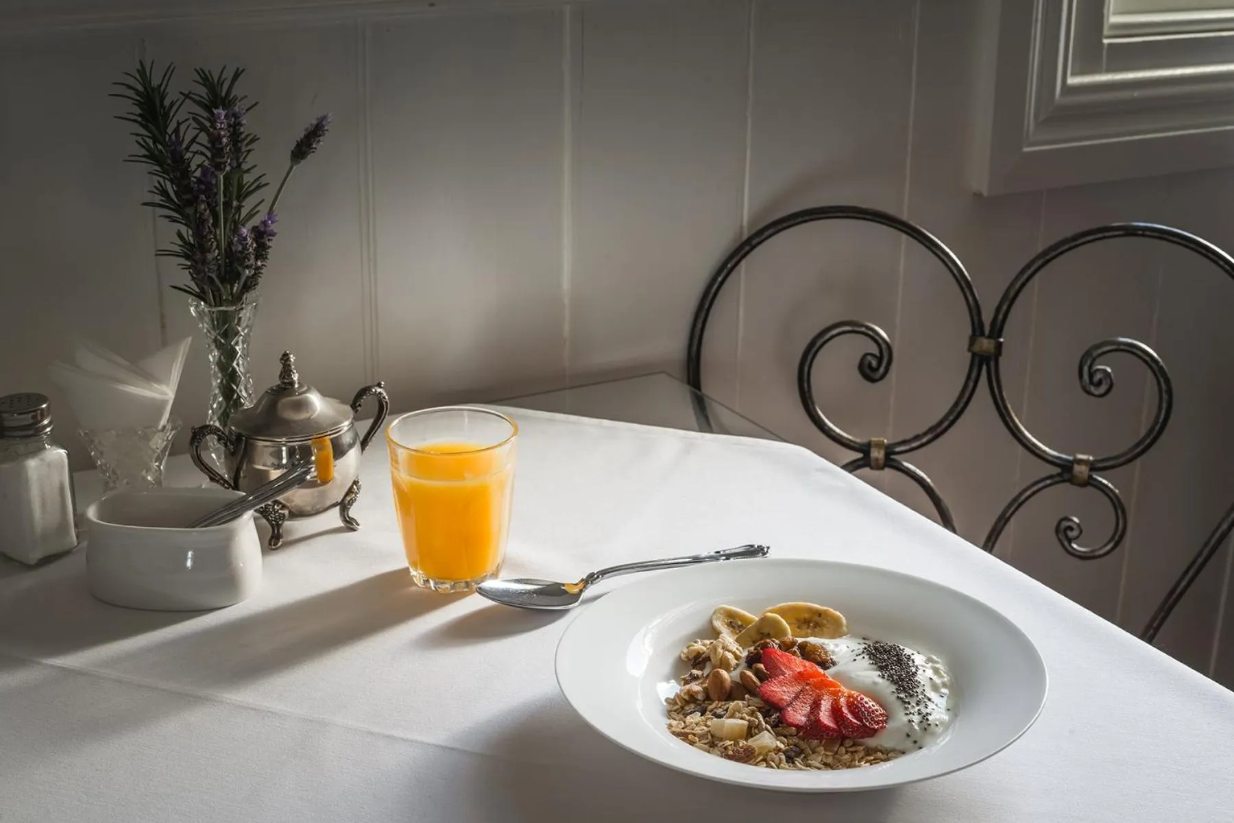 Food close-up in The Ark Stanley Luxury Bed and Breakfast