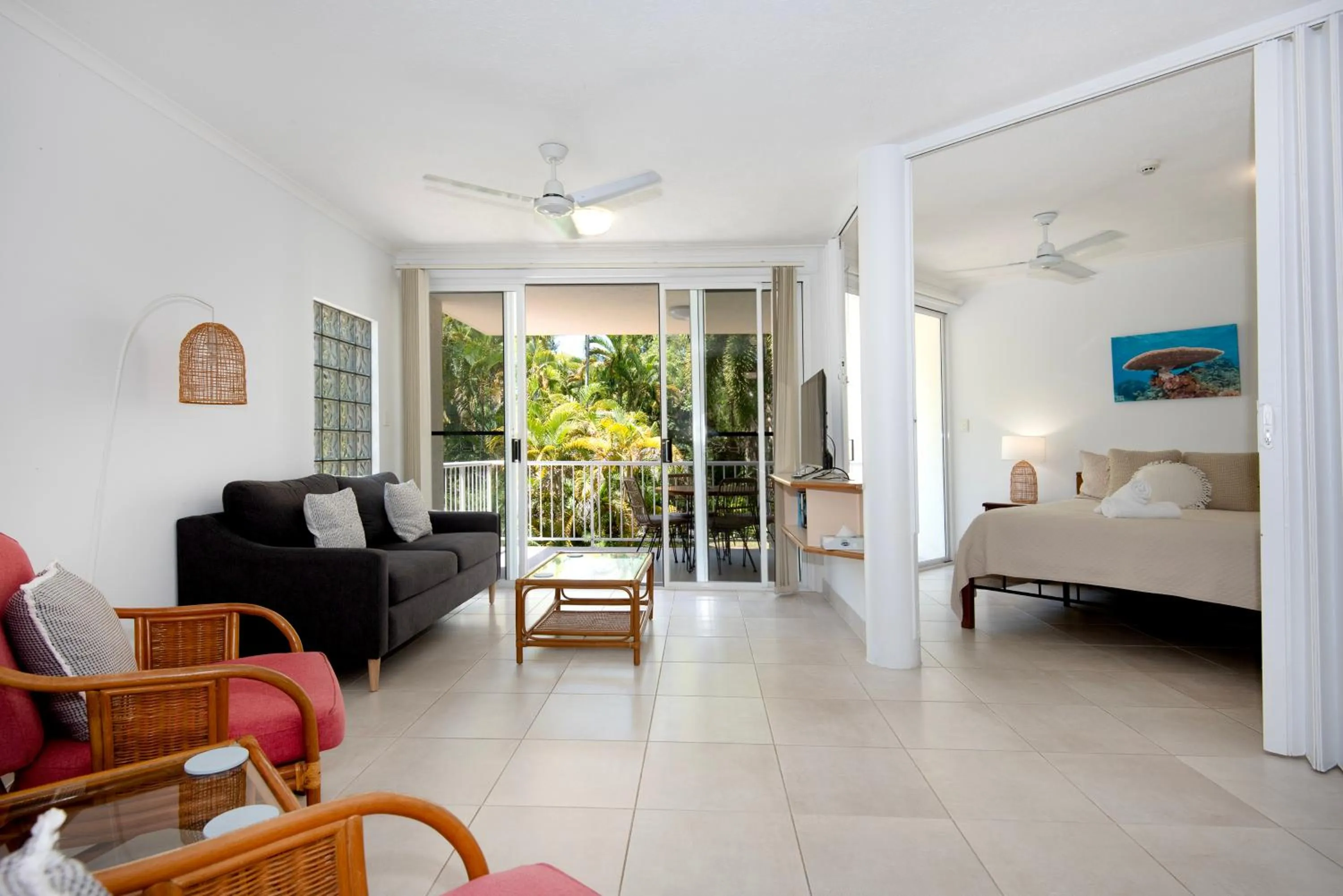 Bed in Golden Sands Beachfront Resort