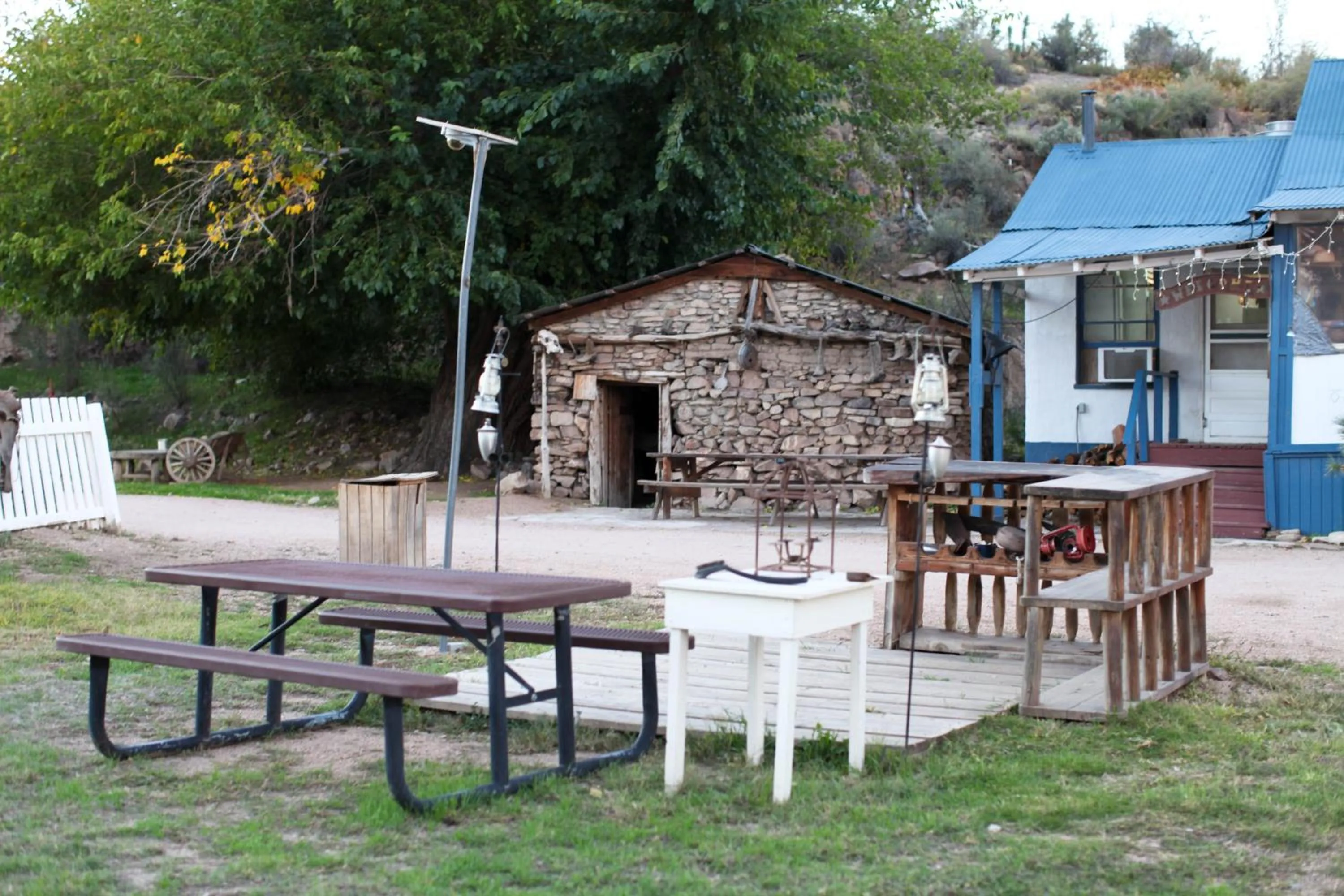 Patio in Grand Canyon Western Ranch
