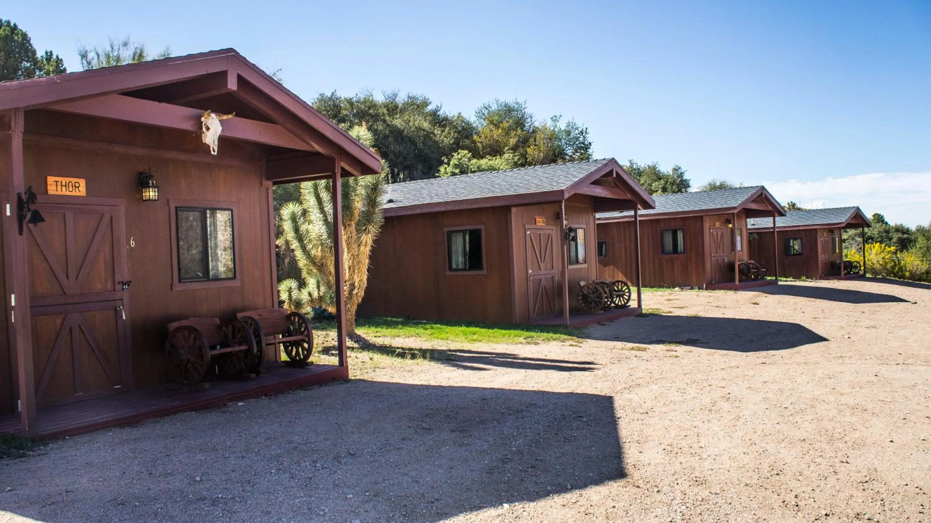 Patio in Grand Canyon Western Ranch