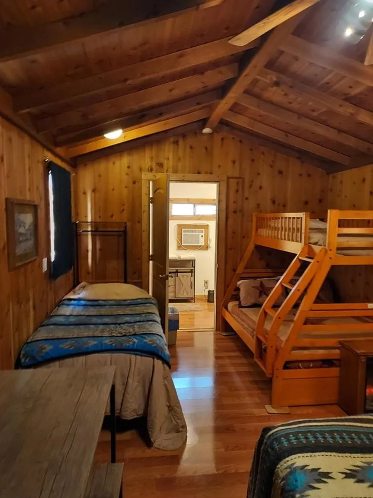Bed in Grand Canyon Western Ranch