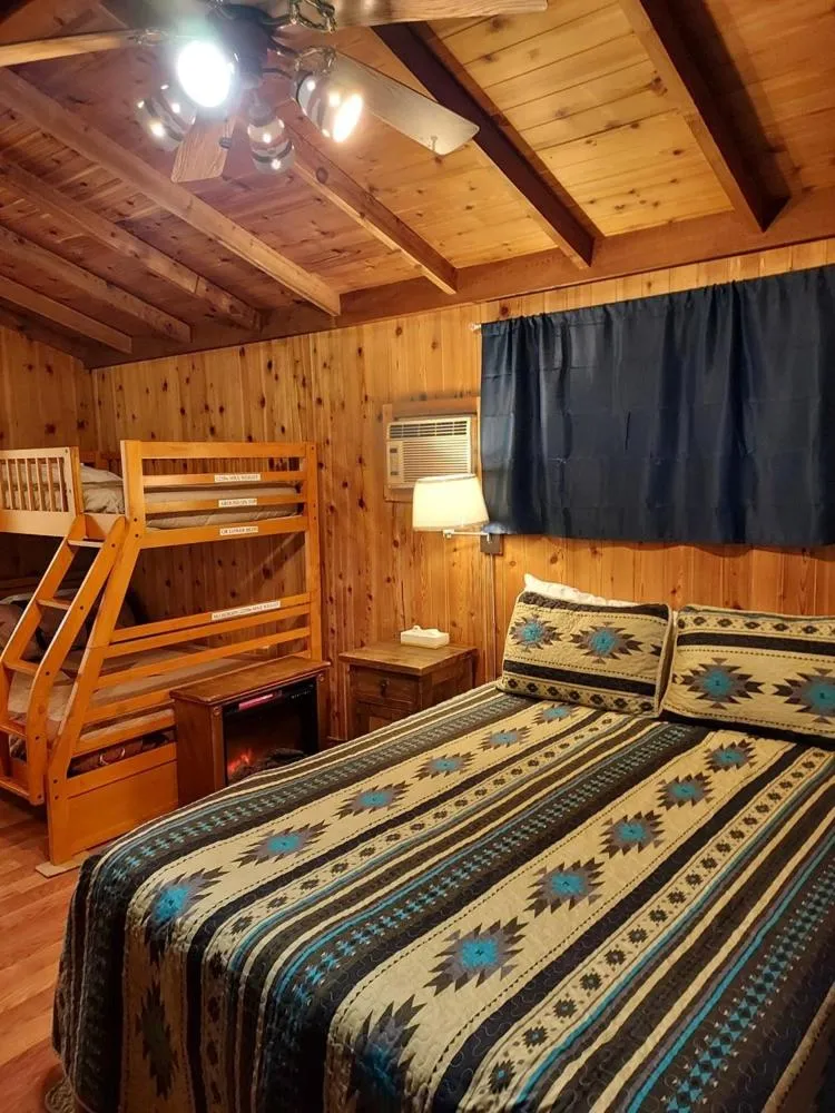 Bed in Grand Canyon Western Ranch
