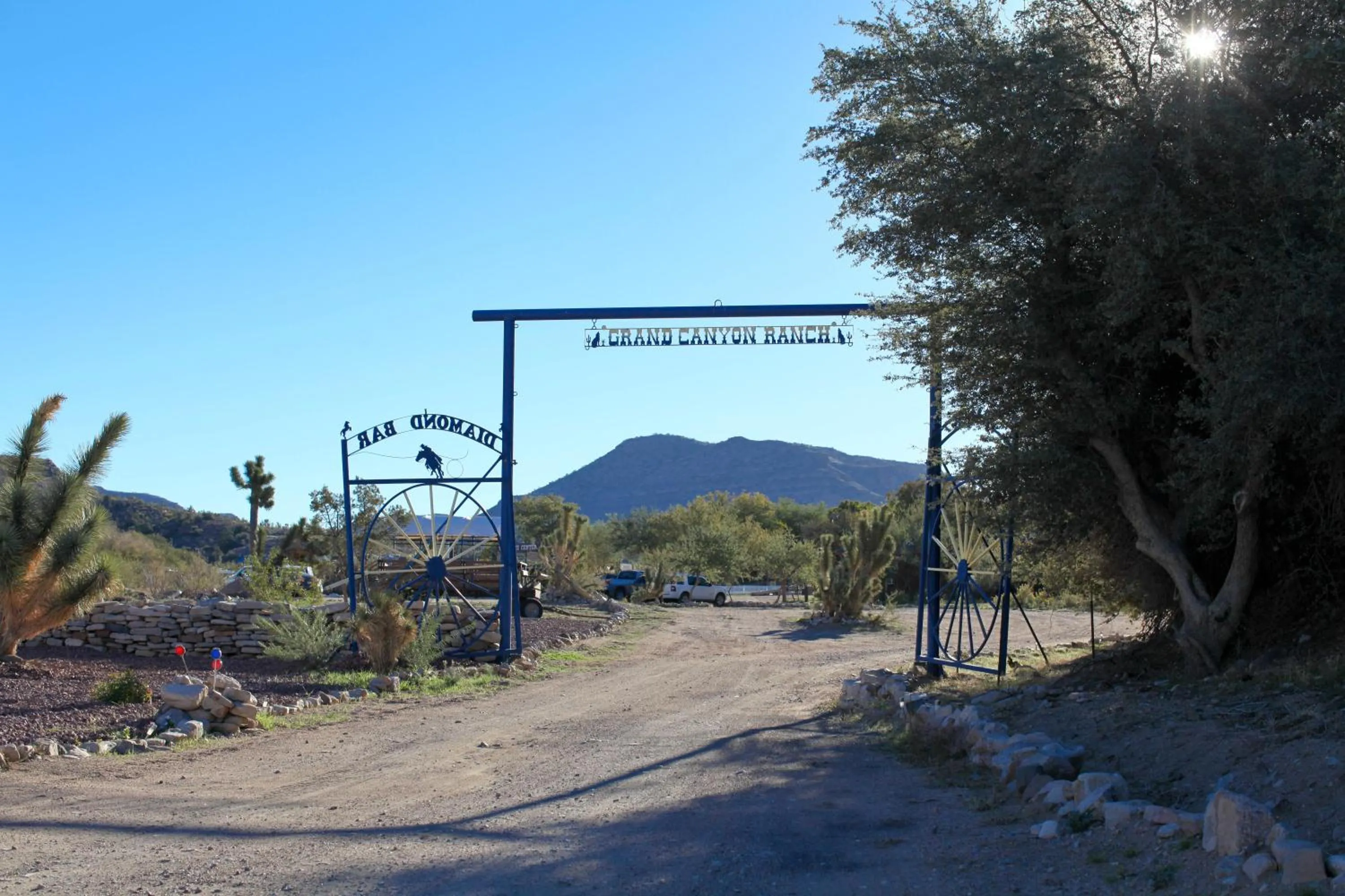 Facade/entrance in Grand Canyon Western Ranch
