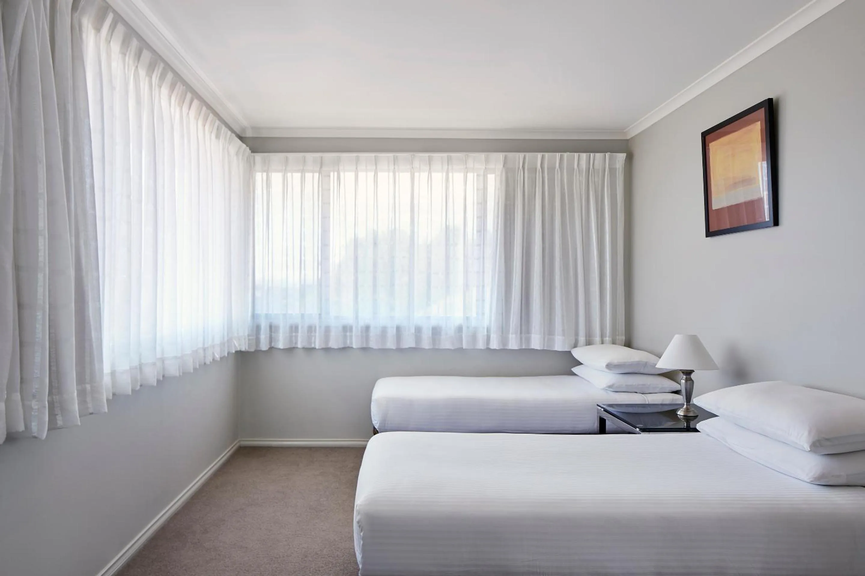 Bed in Pinnacle Apartments