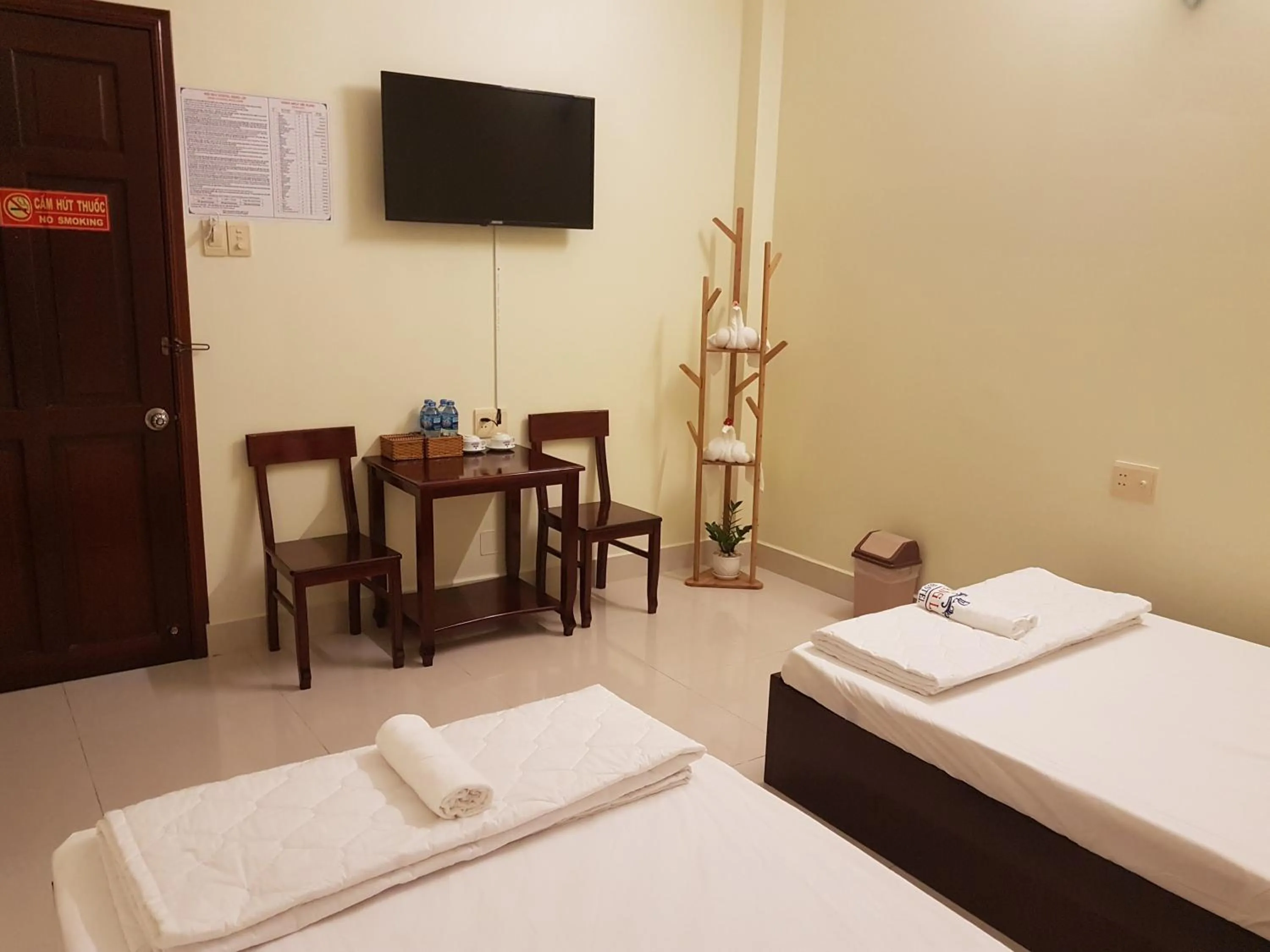 Bed in Hostel Đặng Lợi ホステルダンロイ