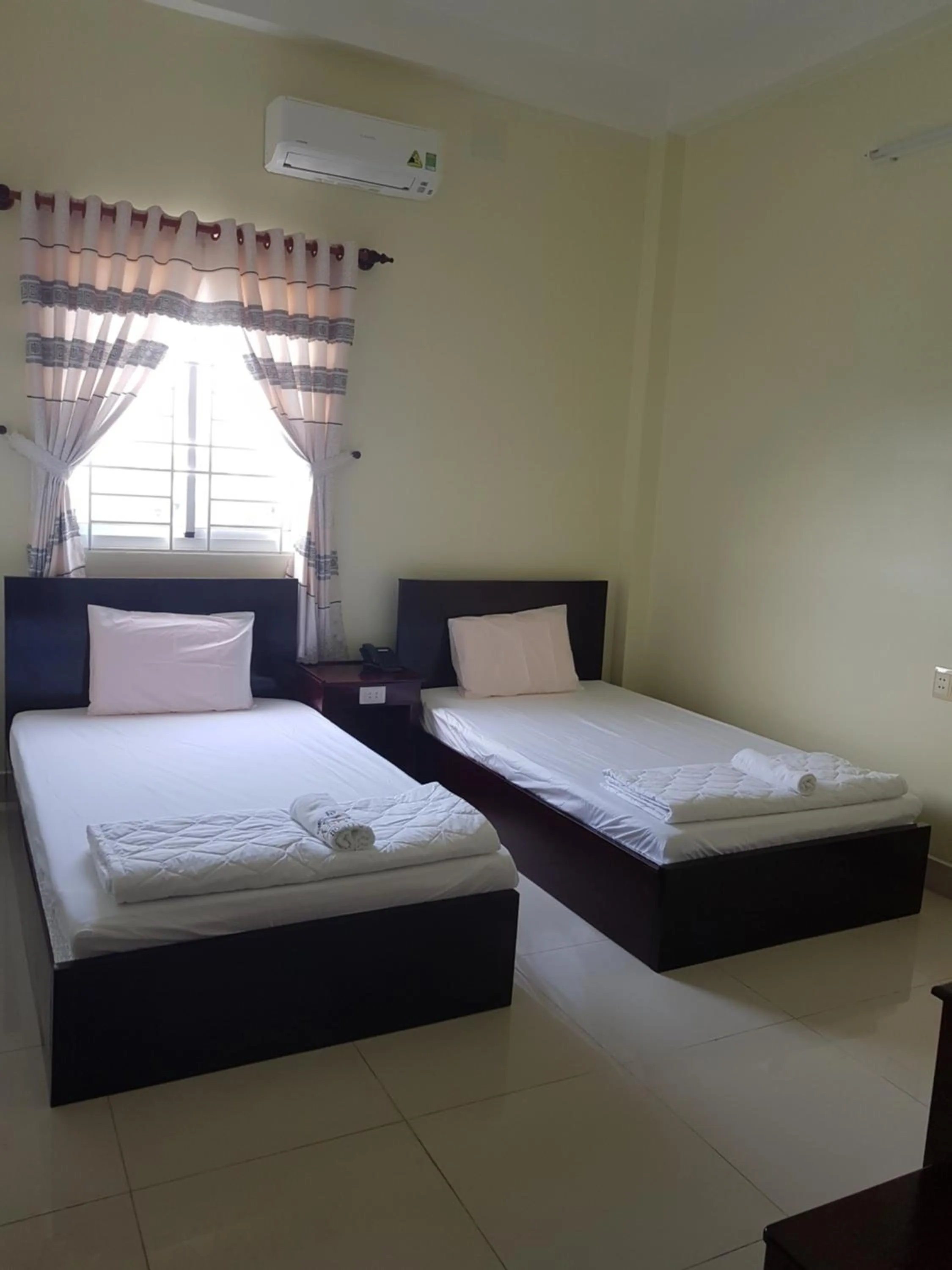 Bed in Hostel Đặng Lợi ホステルダンロイ