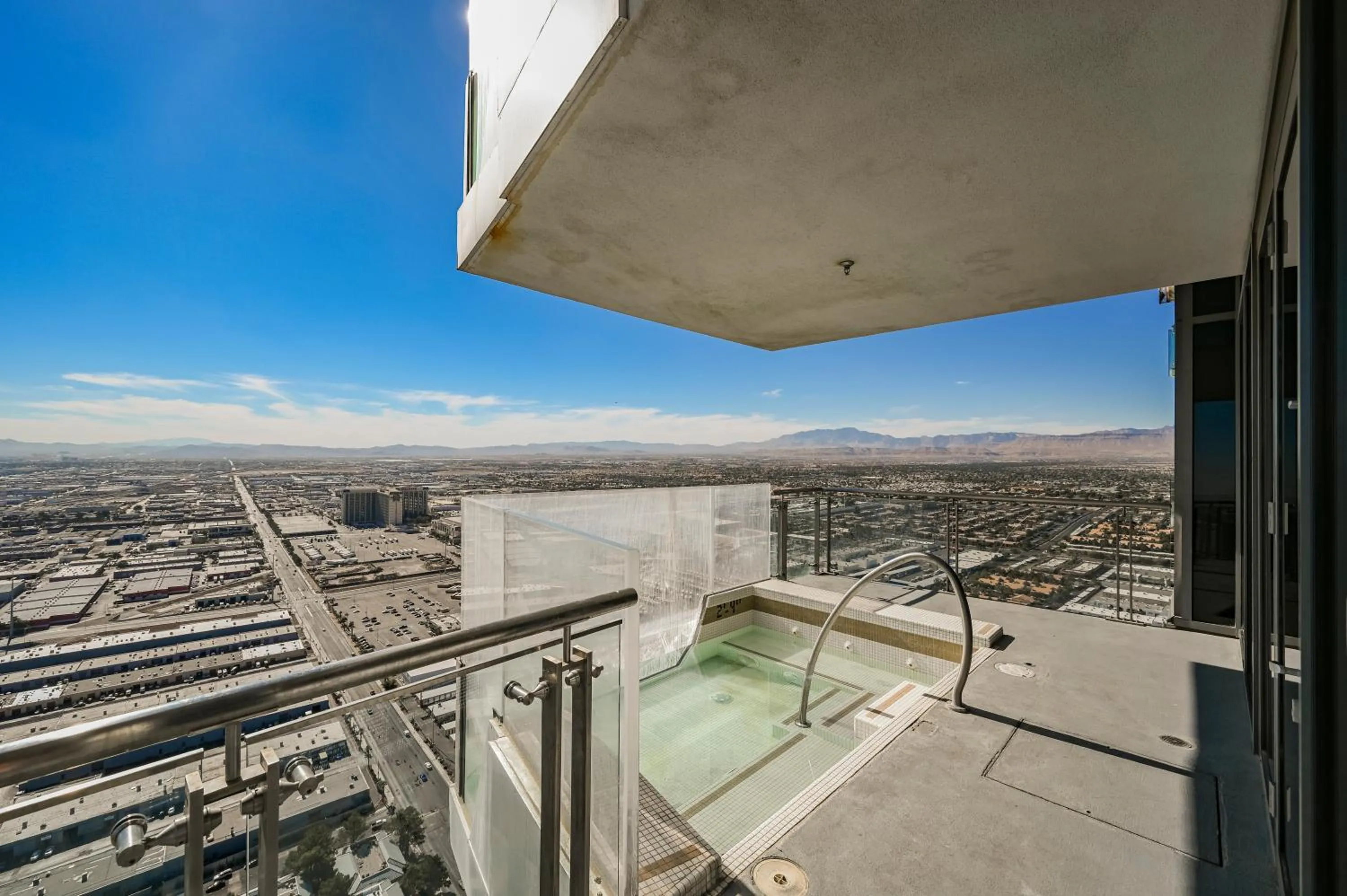 Balcony/Terrace in StripViewSuites Penthouse