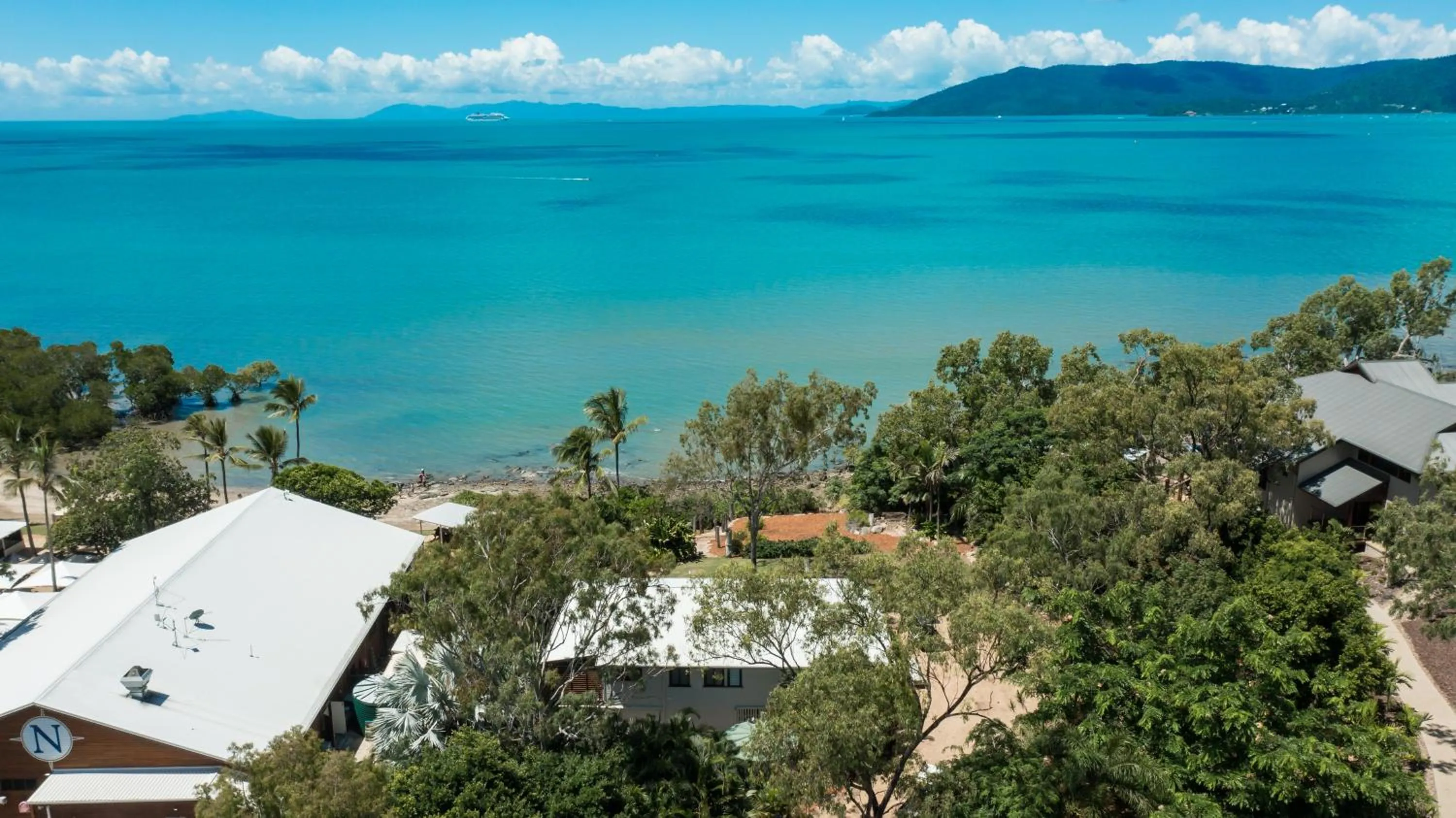 Natural landscape in Freedom Shores Resort Airlie Beach