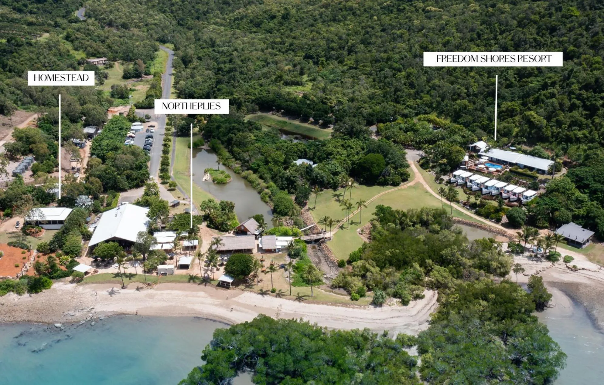 Nearby landmark in Freedom Shores Resort Airlie Beach