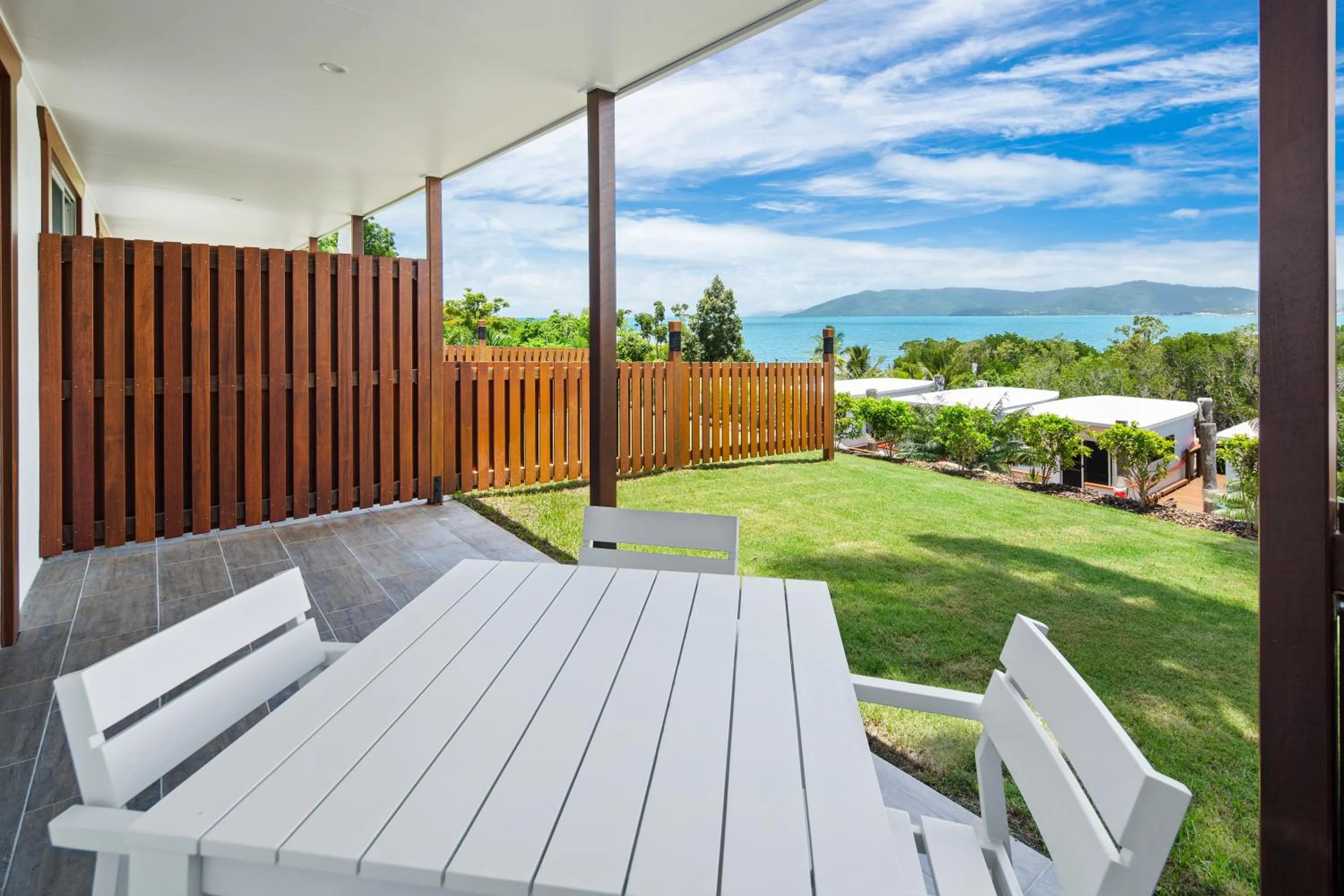 Patio in Freedom Shores Resort Airlie Beach