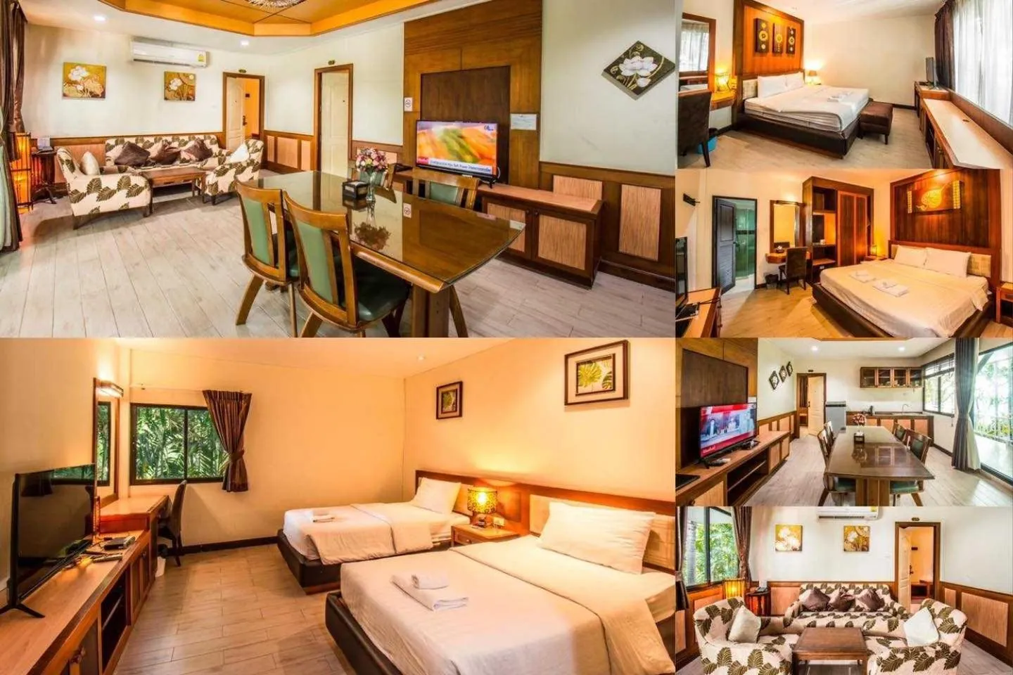 Photo of the whole room, Bed in Chawalun Resort