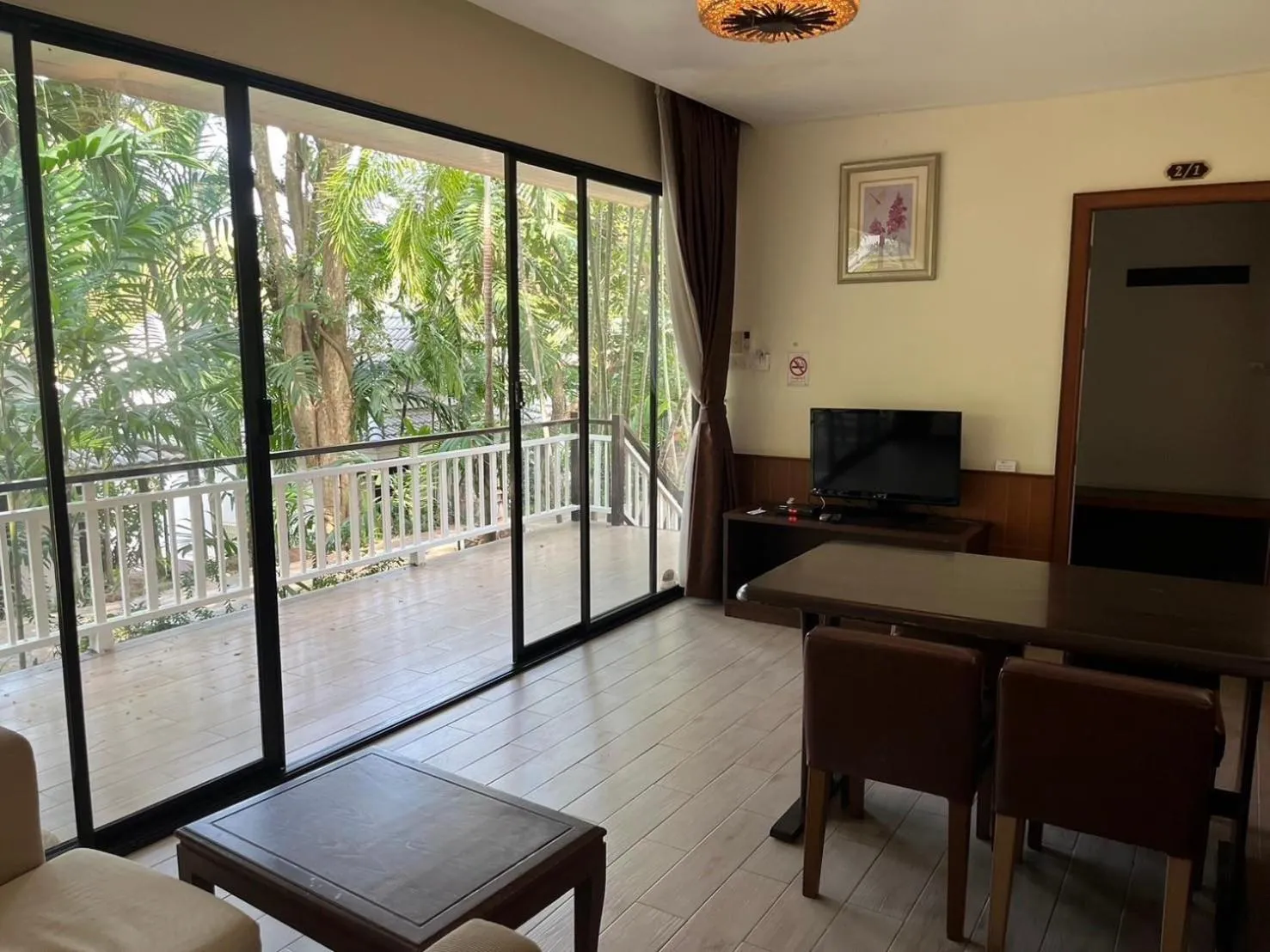 Garden view in Chawalun Resort