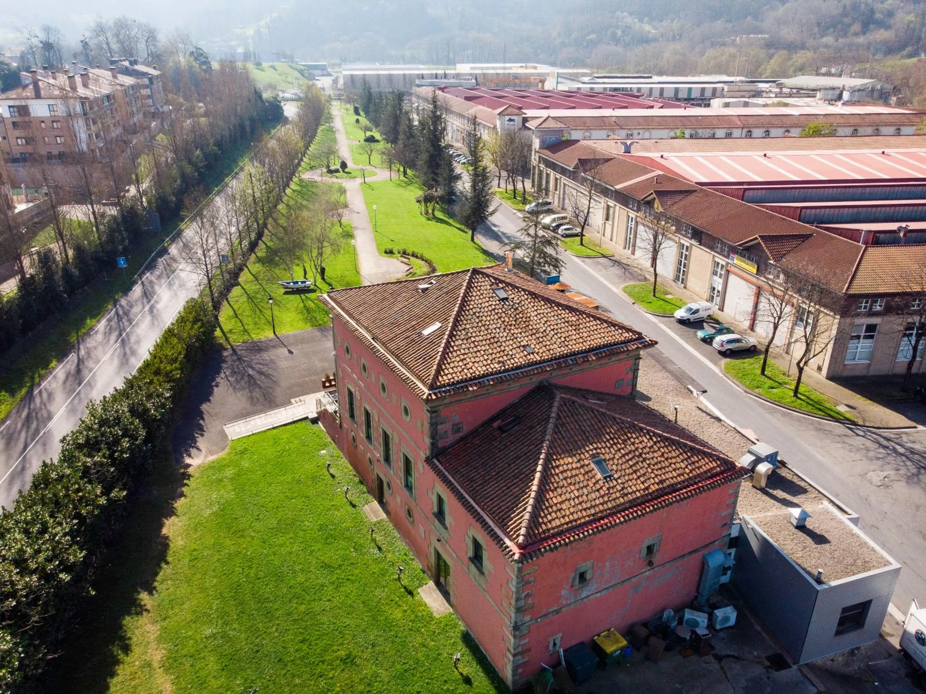 Bird's eye view in Hotel Palacio Atxega