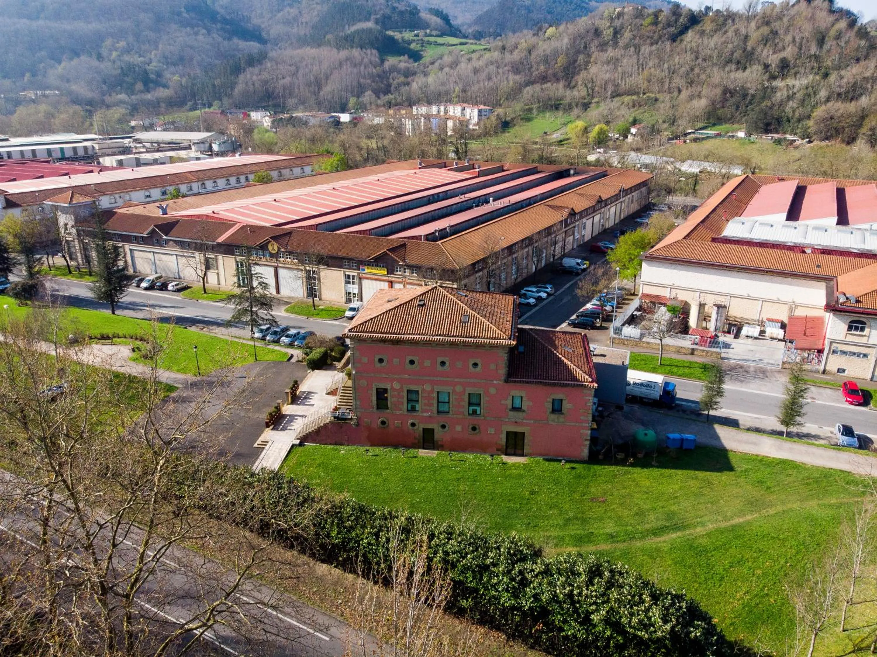 Bird's eye view in Hotel Palacio Atxega