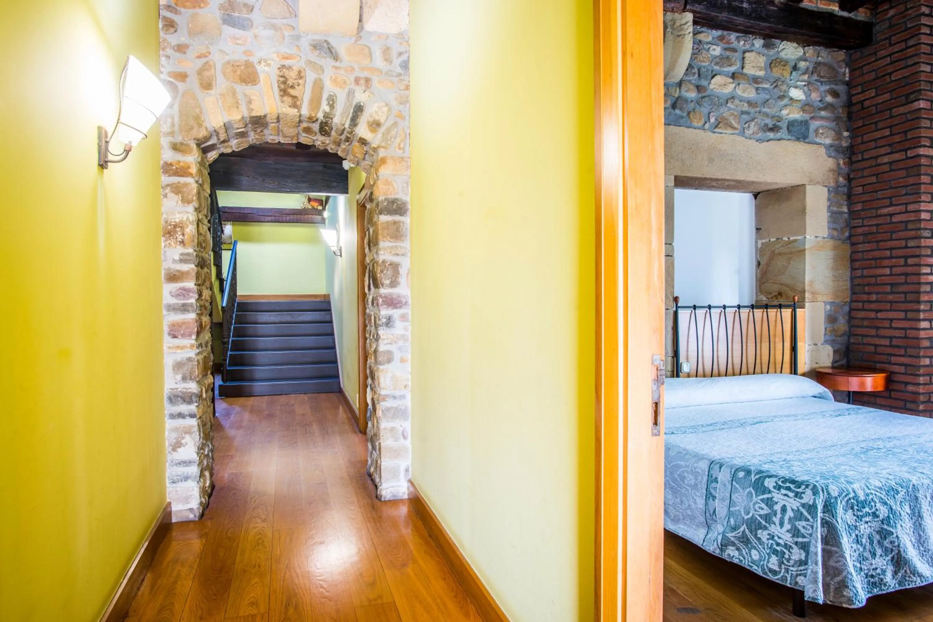 Area and facilities, Bed in Hotel Palacio Atxega