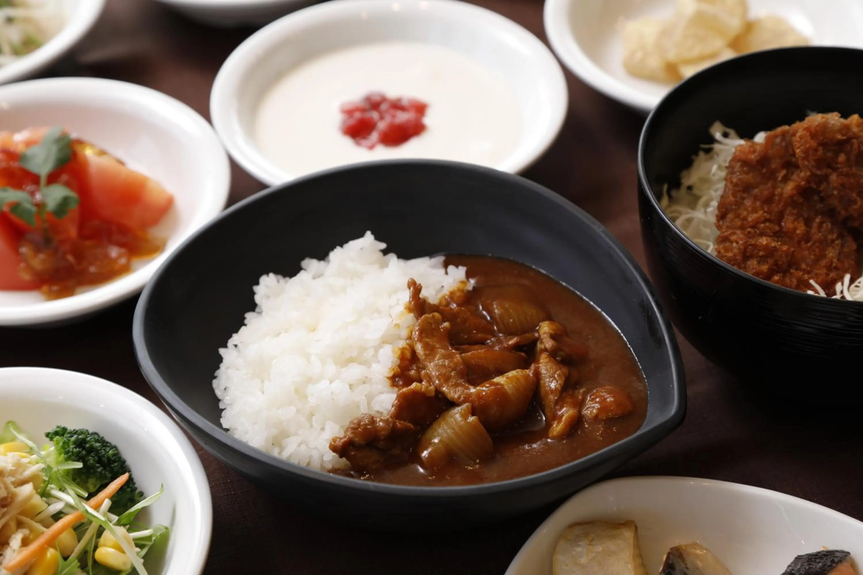 Breakfast in Dormy Inn Maebashi