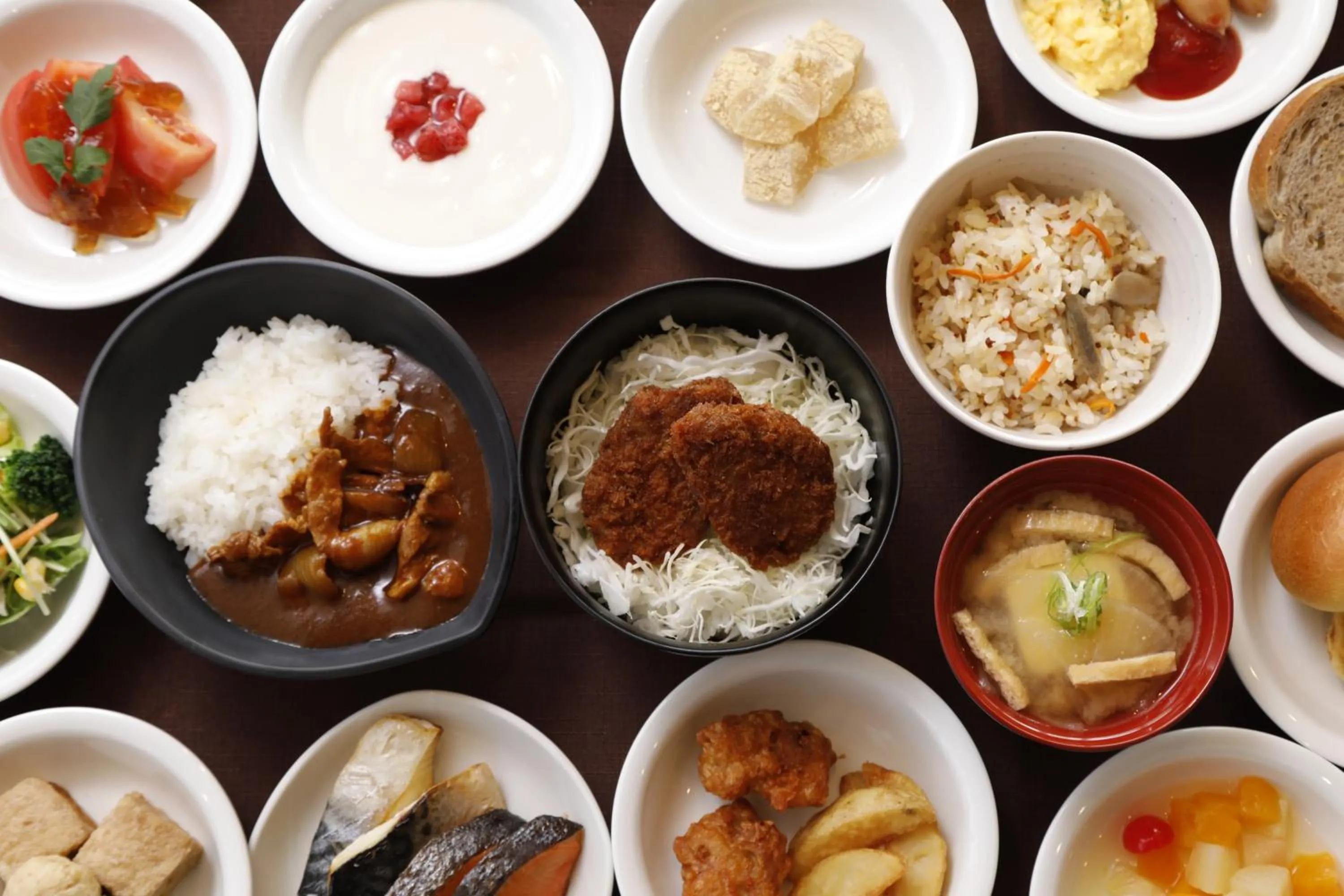 Breakfast in Dormy Inn Maebashi