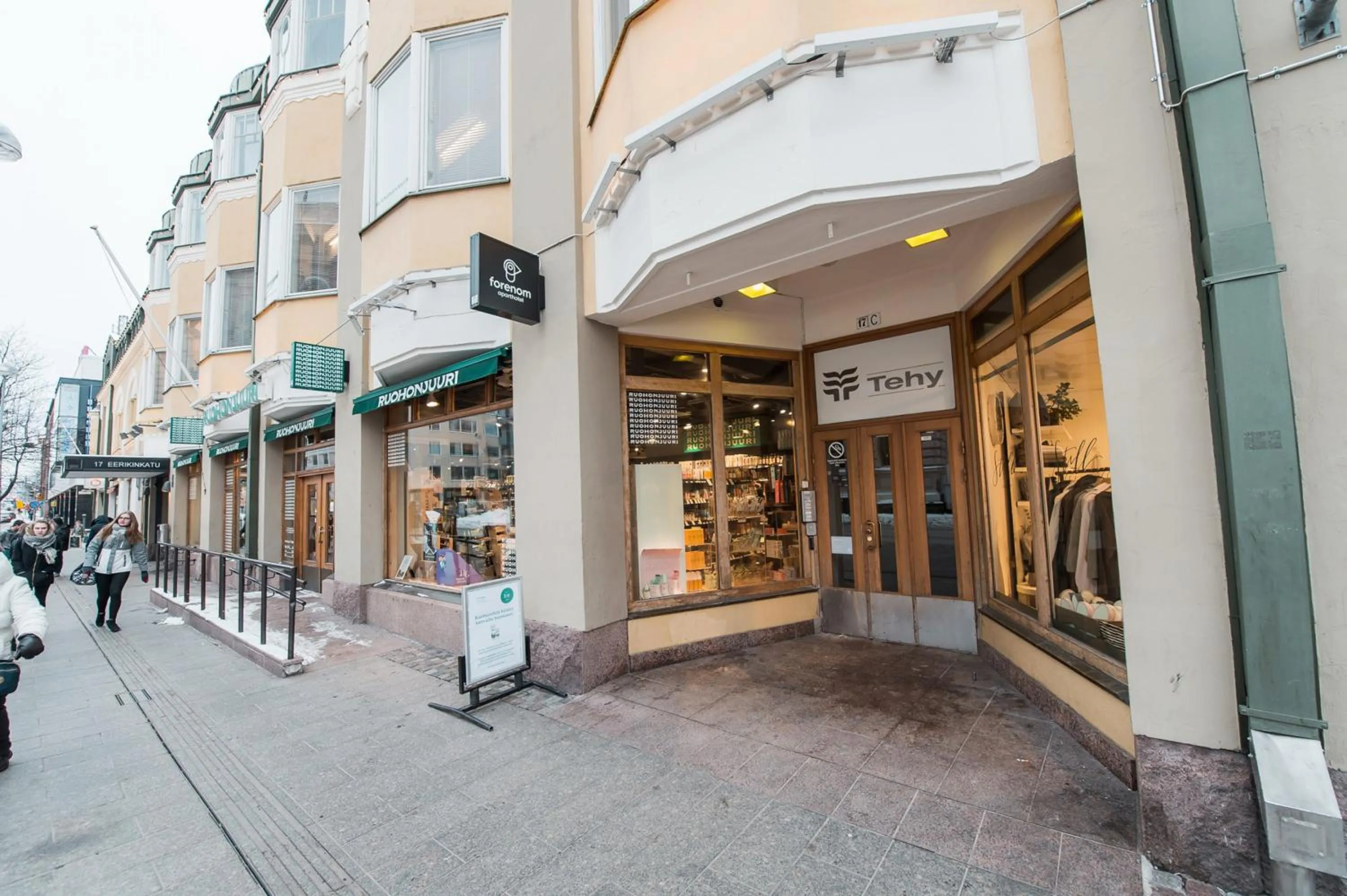 Property building in Forenom Aparthotel Turku