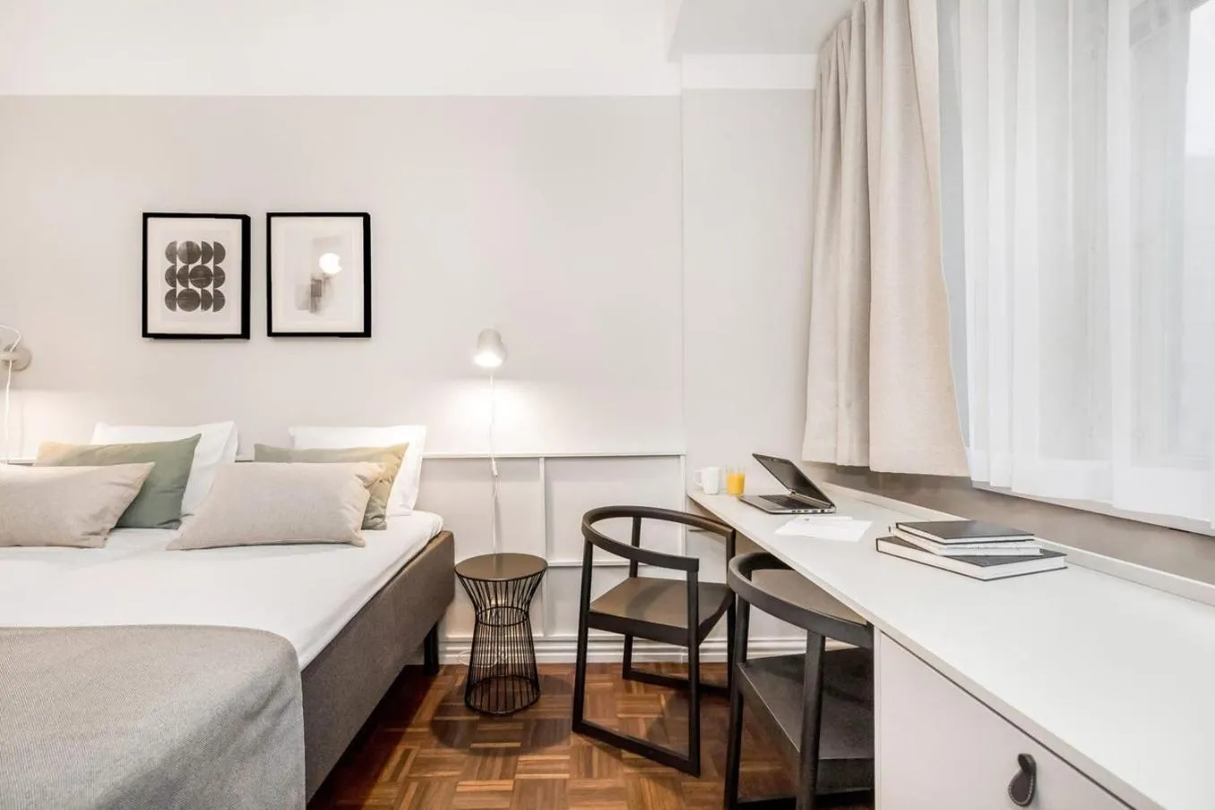 Bed in Forenom Aparthotel Turku