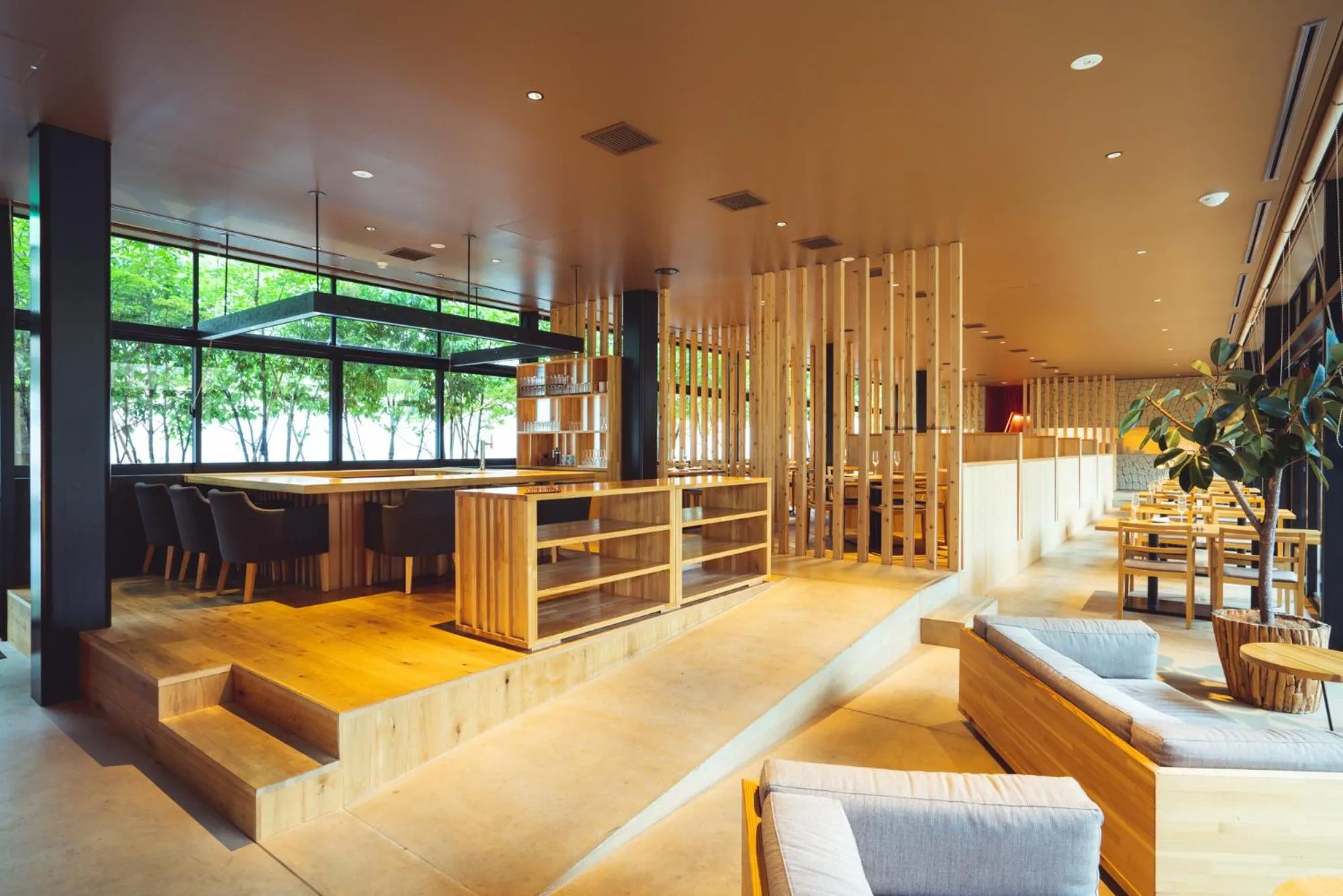 Communal lounge/ TV room in SETRE Naramachi セトレ ならまち