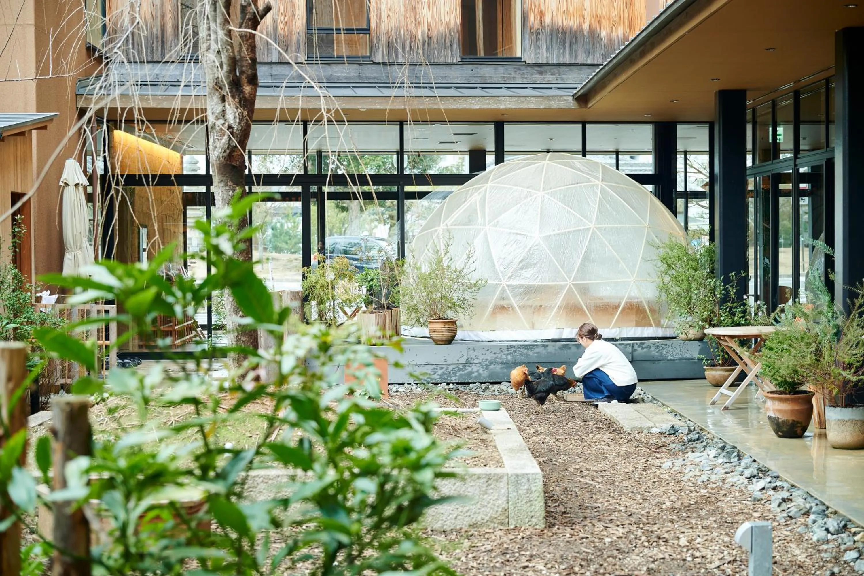 Garden in SETRE Naramachi セトレ ならまち