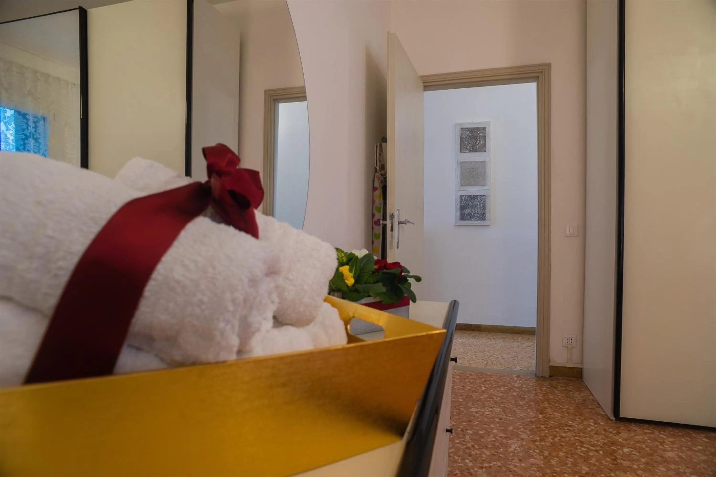 Bed in CasaMisa Ca' Amaranta