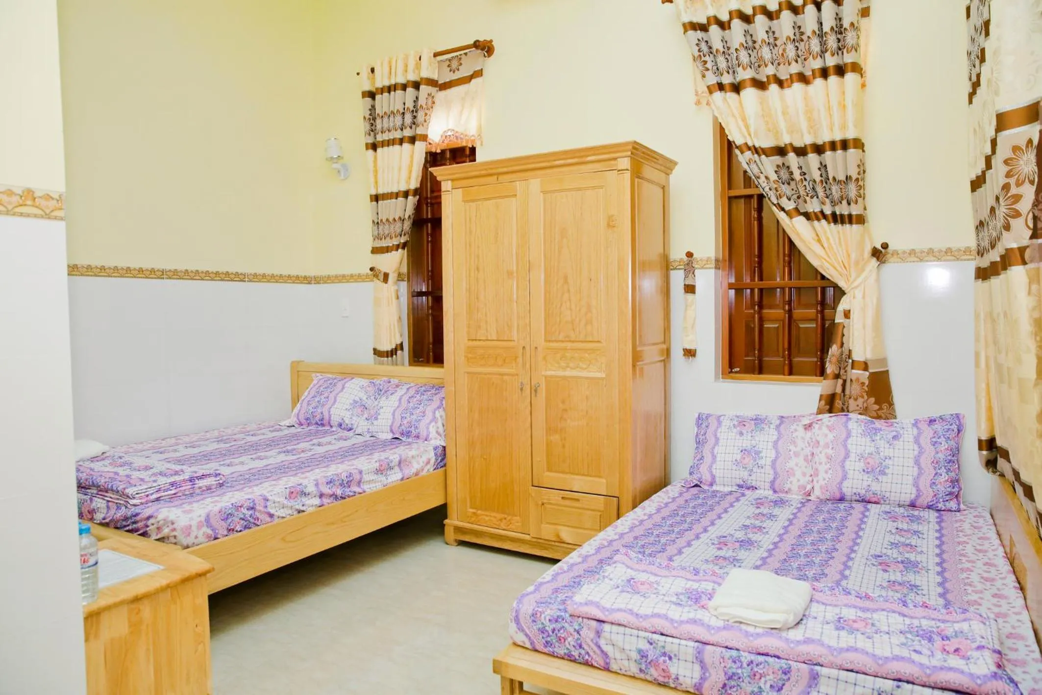 Bed in Nhà Nghỉ Quê Ló