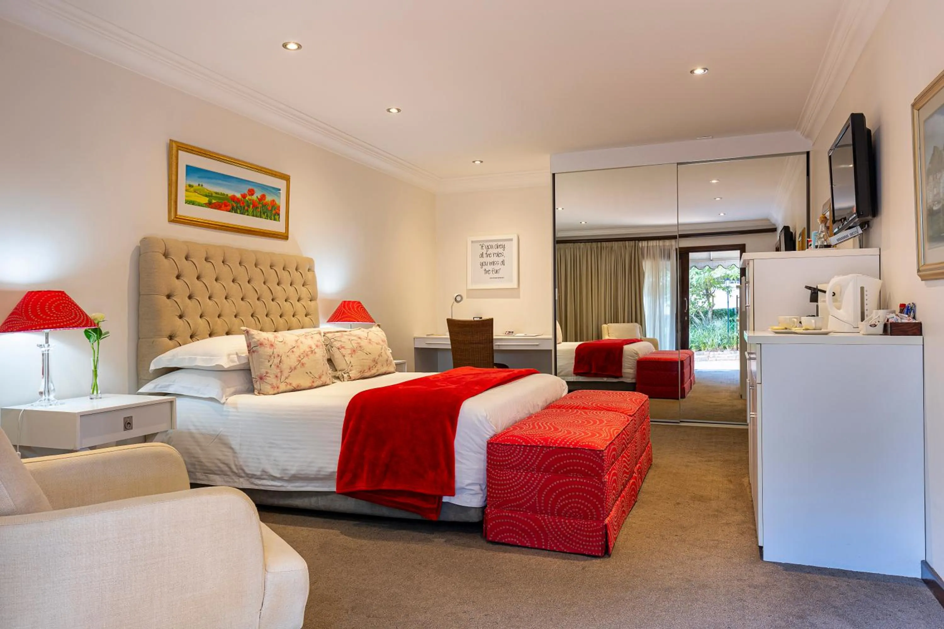 Bedroom, Bed in Hyde Park Guest House