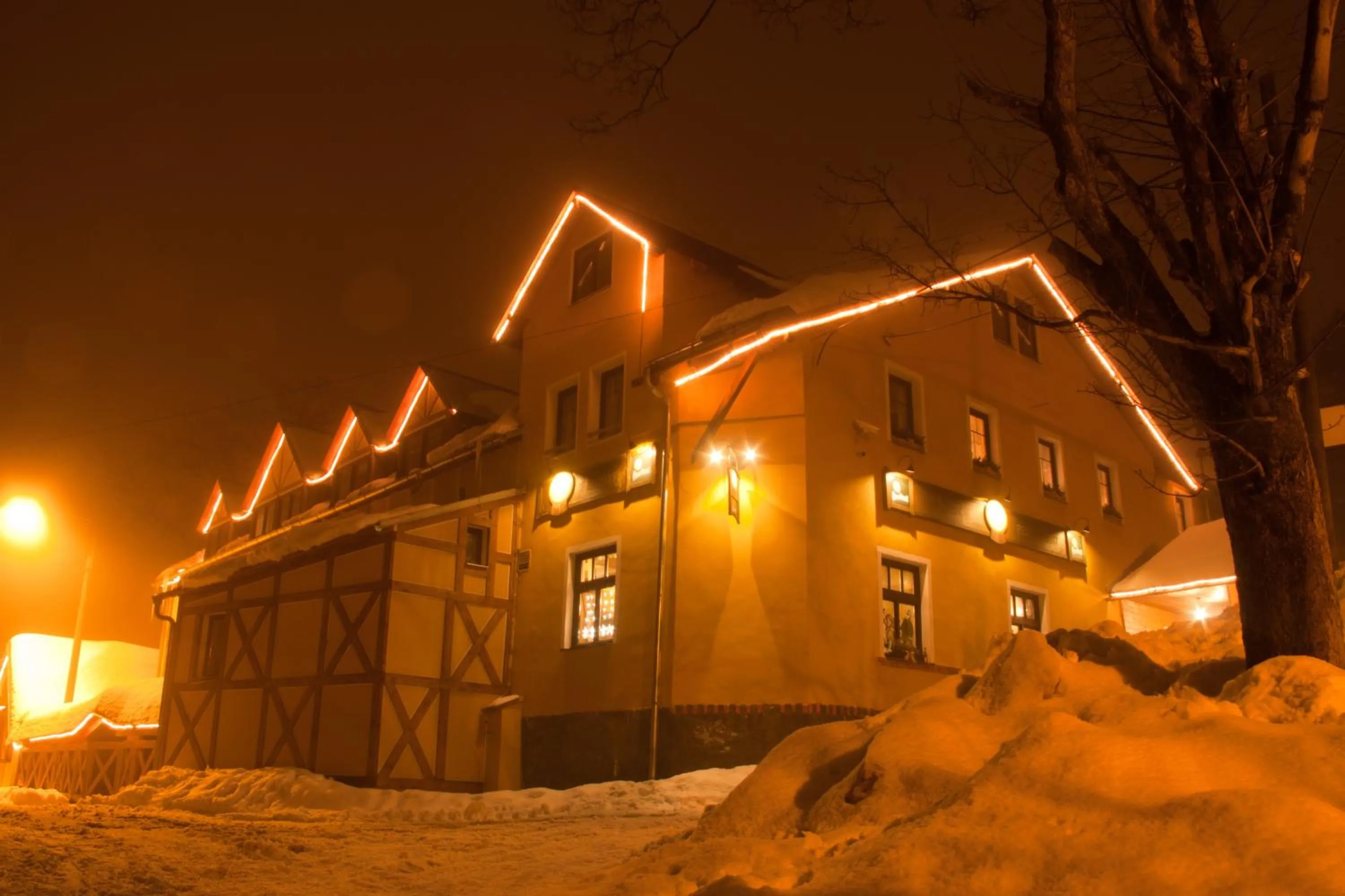 Facade/entrance in Hotel Restaurant Svejk