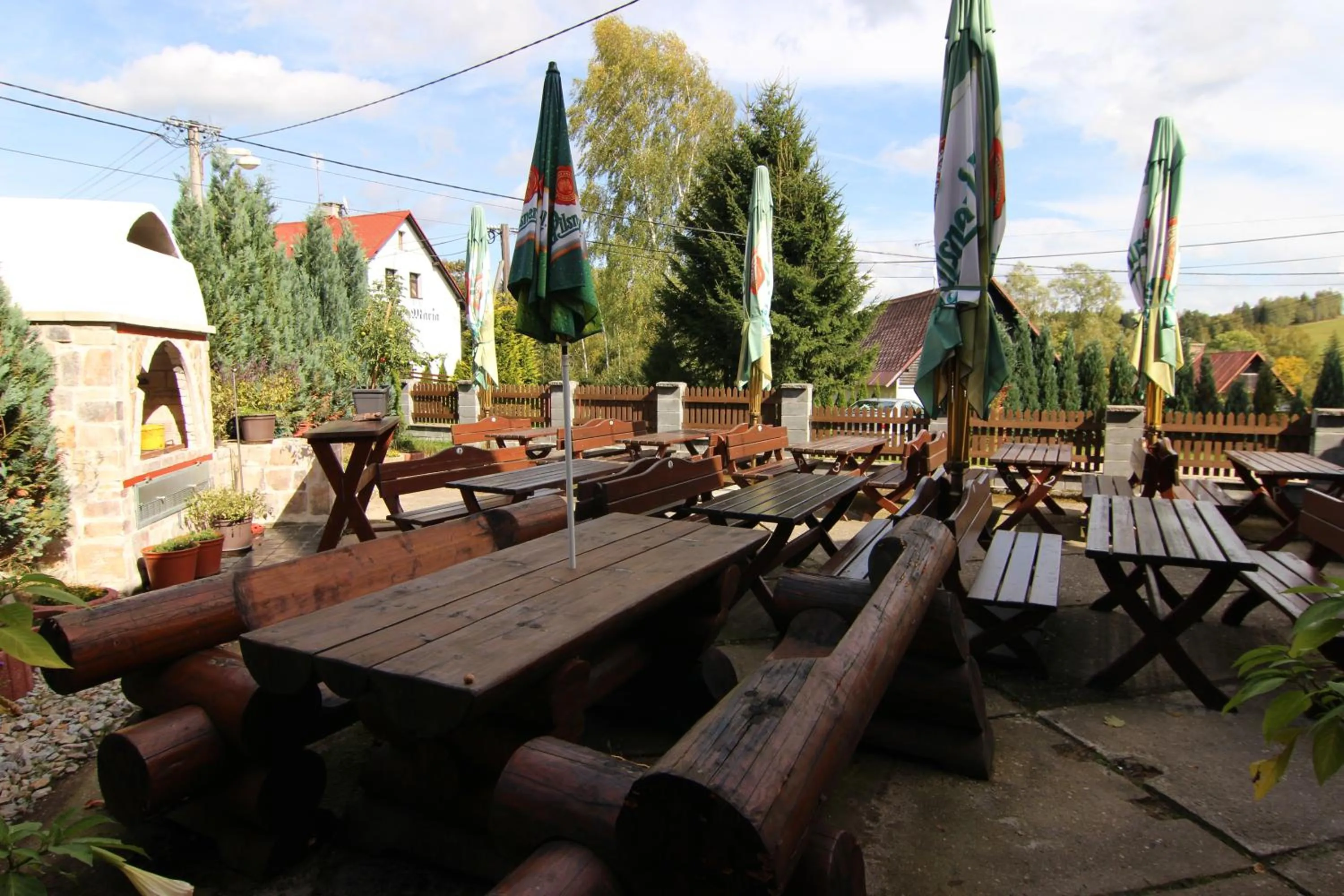 Balcony/Terrace in Hotel Restaurant Svejk