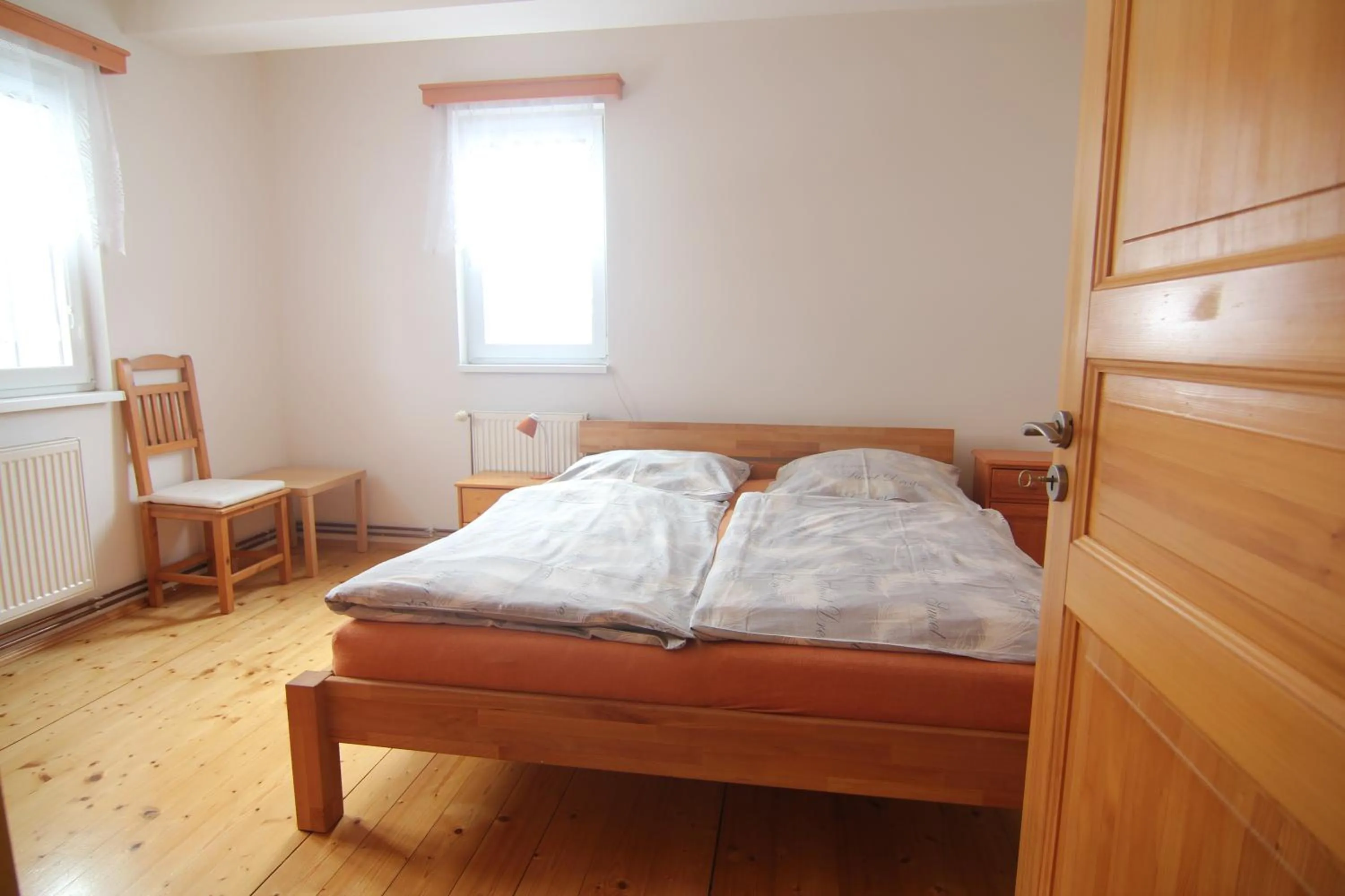 Bed in Hotel Restaurant Svejk