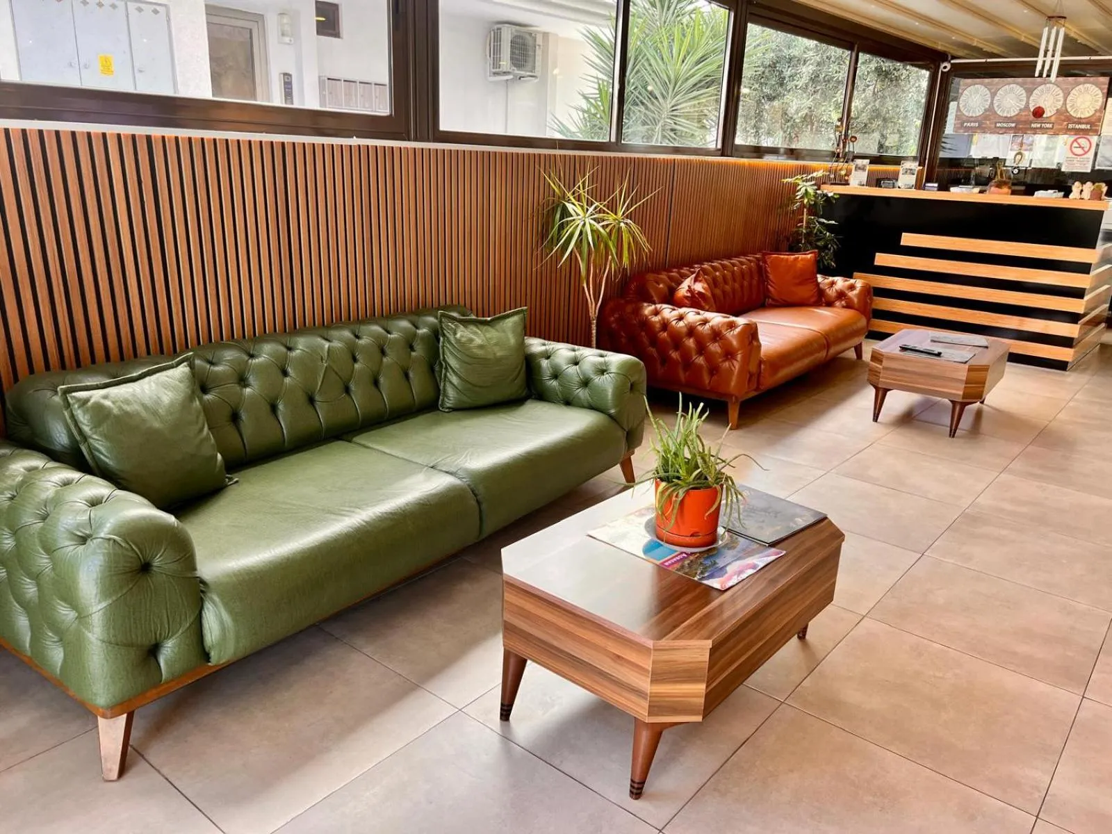 Lobby or reception in Hayal Residence Apart Otel