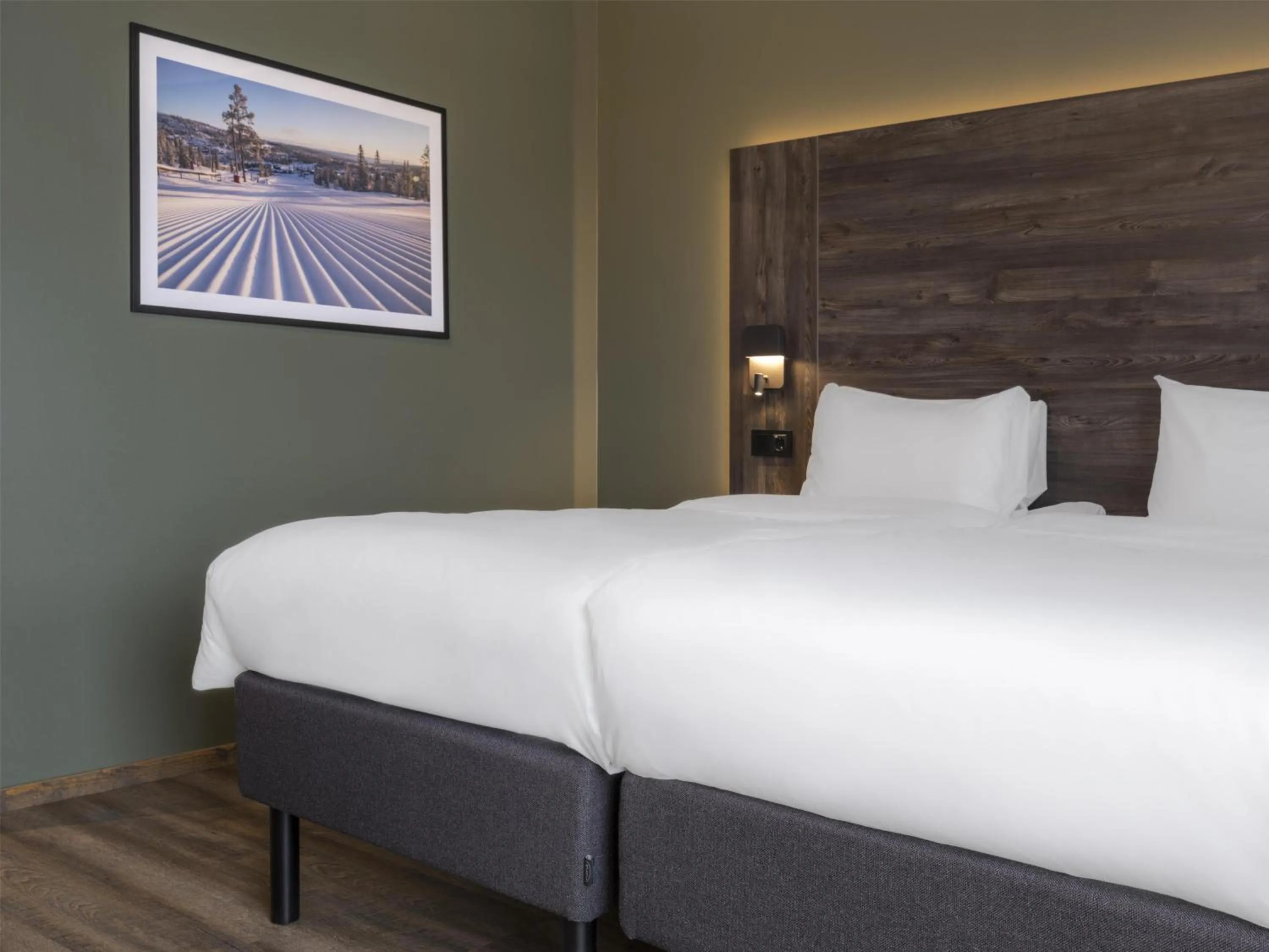 Bedroom, Bed in Radisson Blu Resort, Trysil