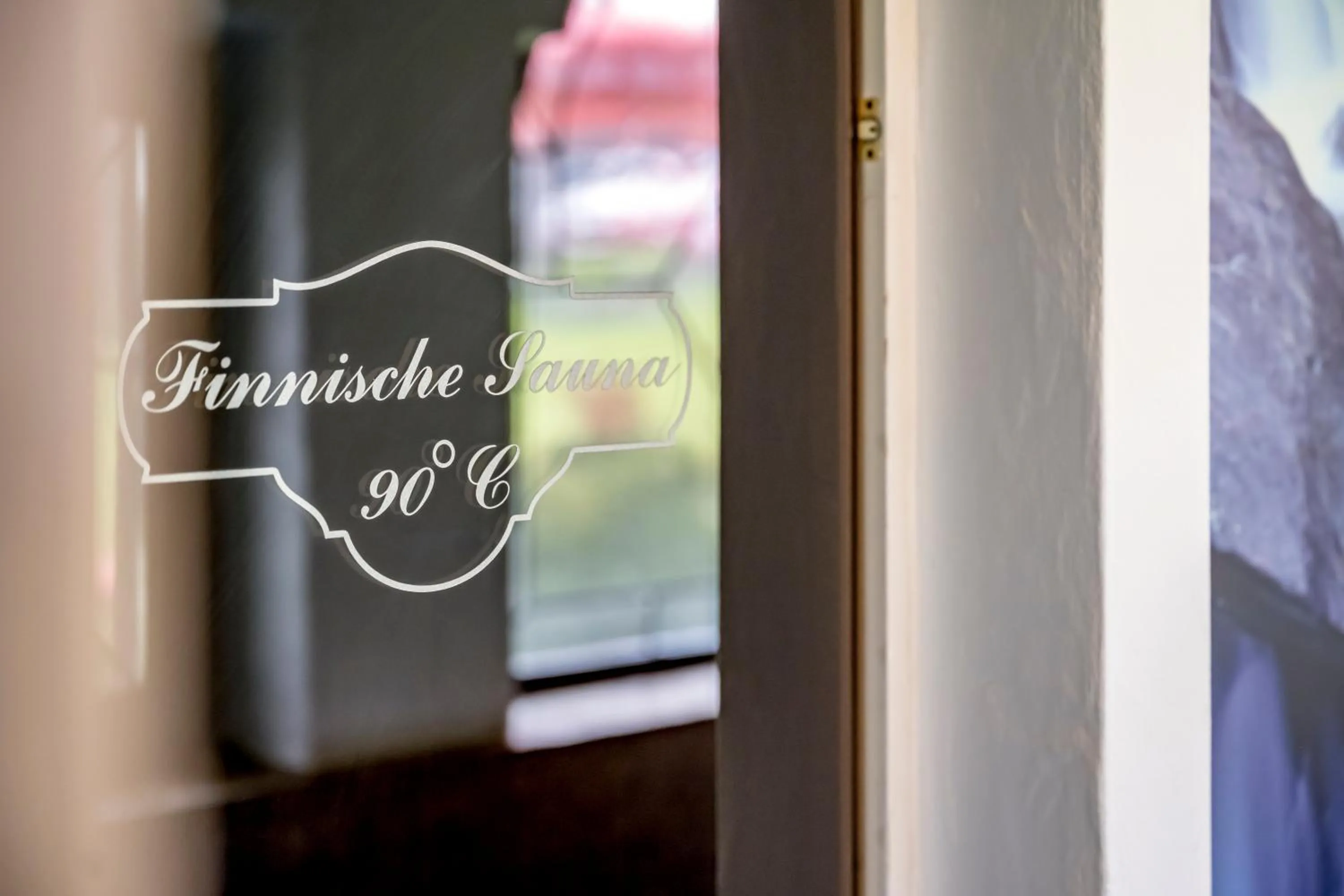 Sauna in Pension Almrausch