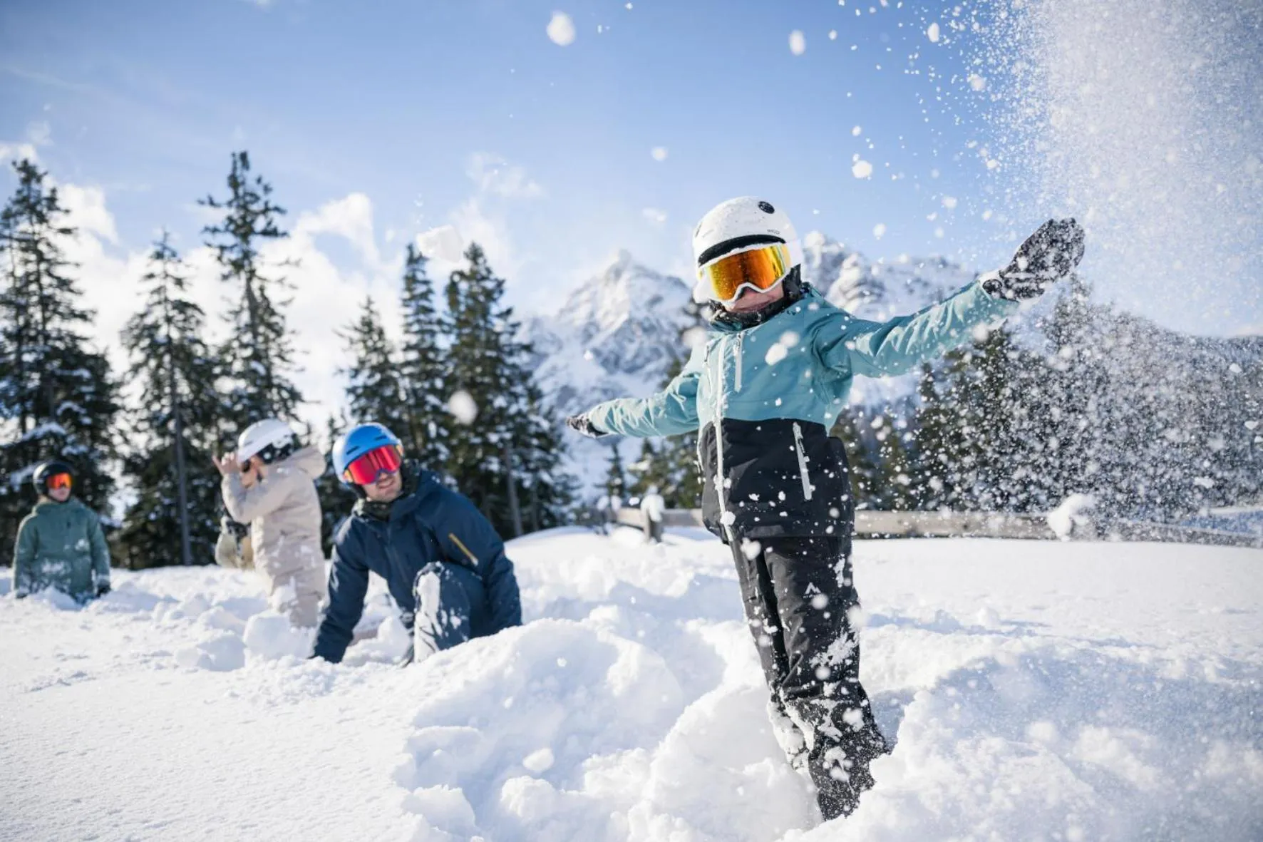 Natural landscape in Pension Almrausch