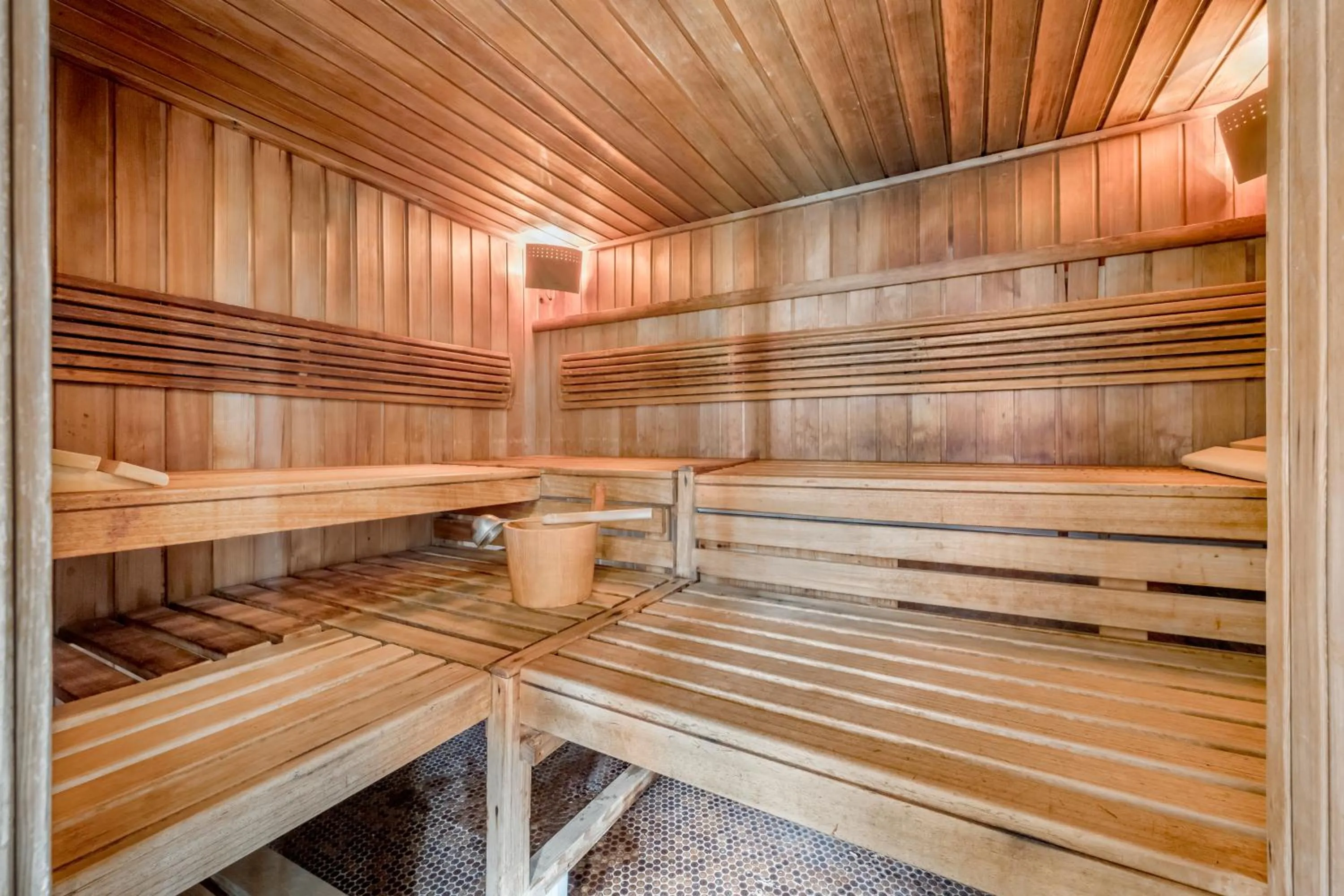 Sauna in Pension Almrausch