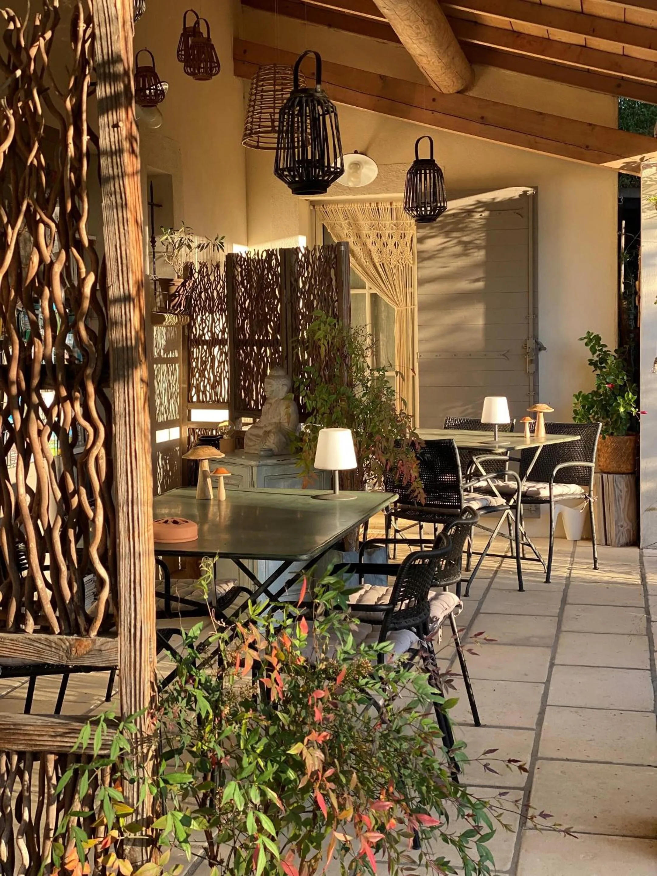 Patio in Le Jardin de Lau