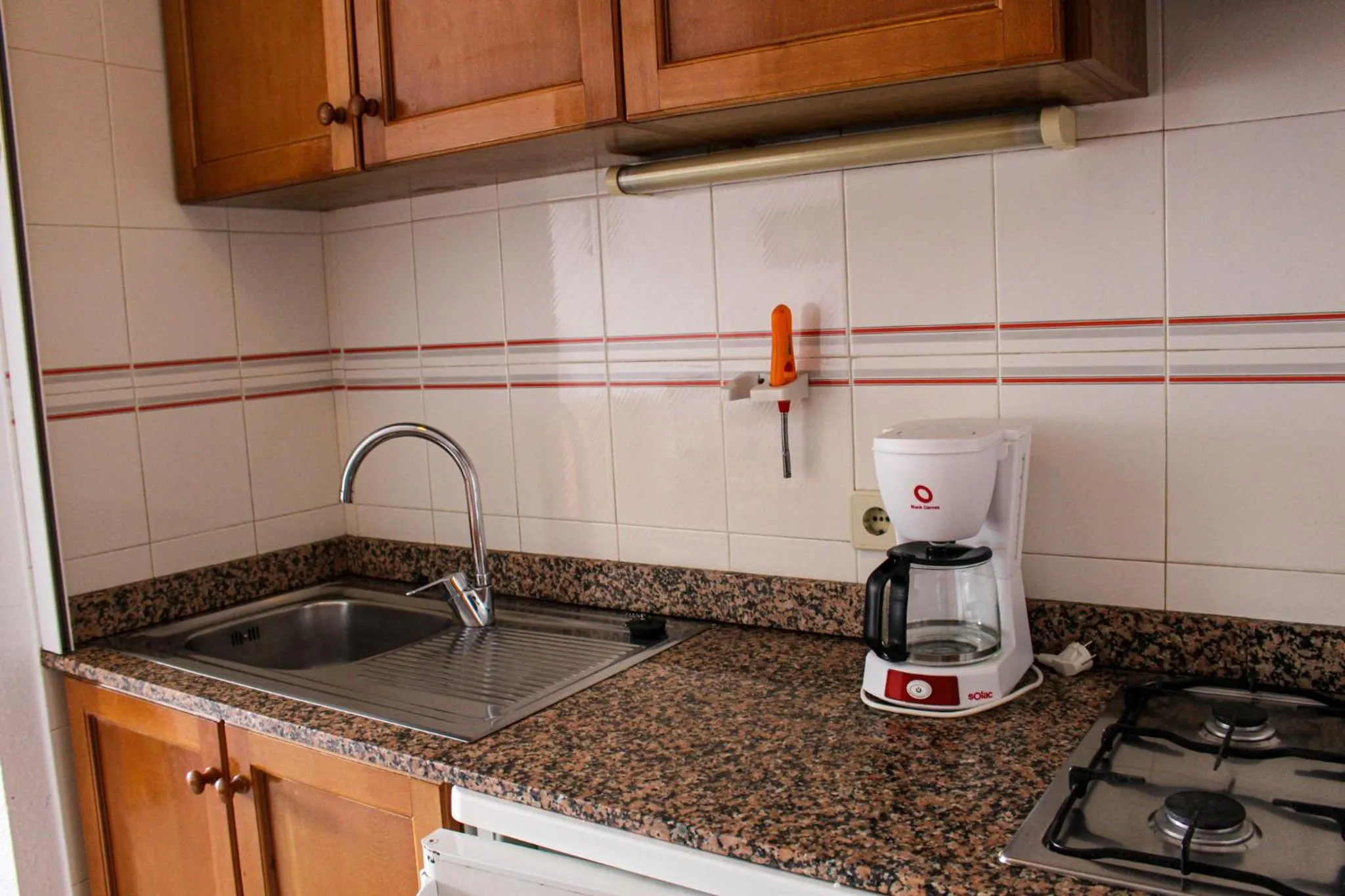 Kitchen or kitchenette in Apartamentos Esmeralda Unitursa