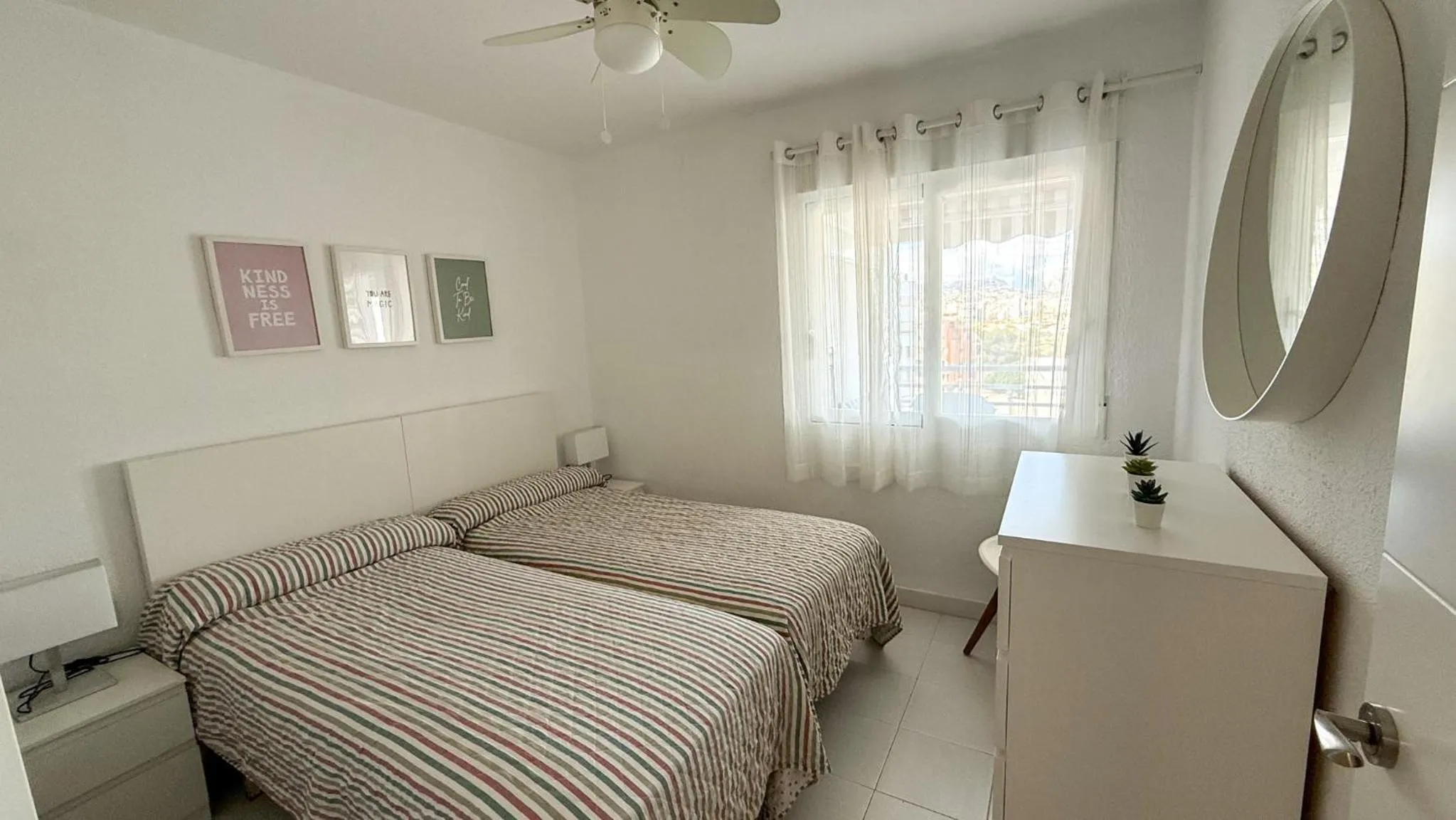 Bed in Apartamentos Esmeralda Unitursa