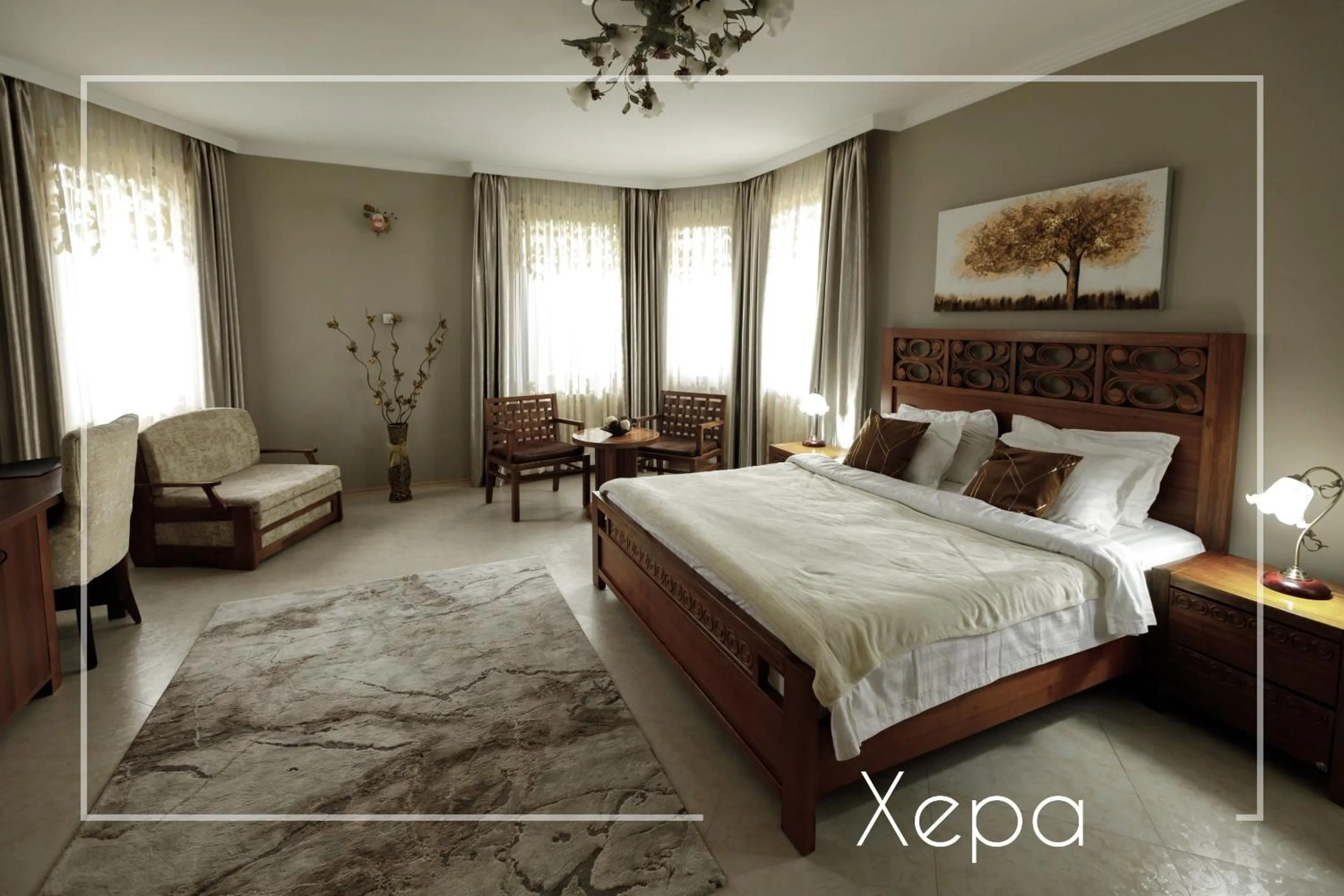 Bed in Boutique & Spa Hotel Heaven