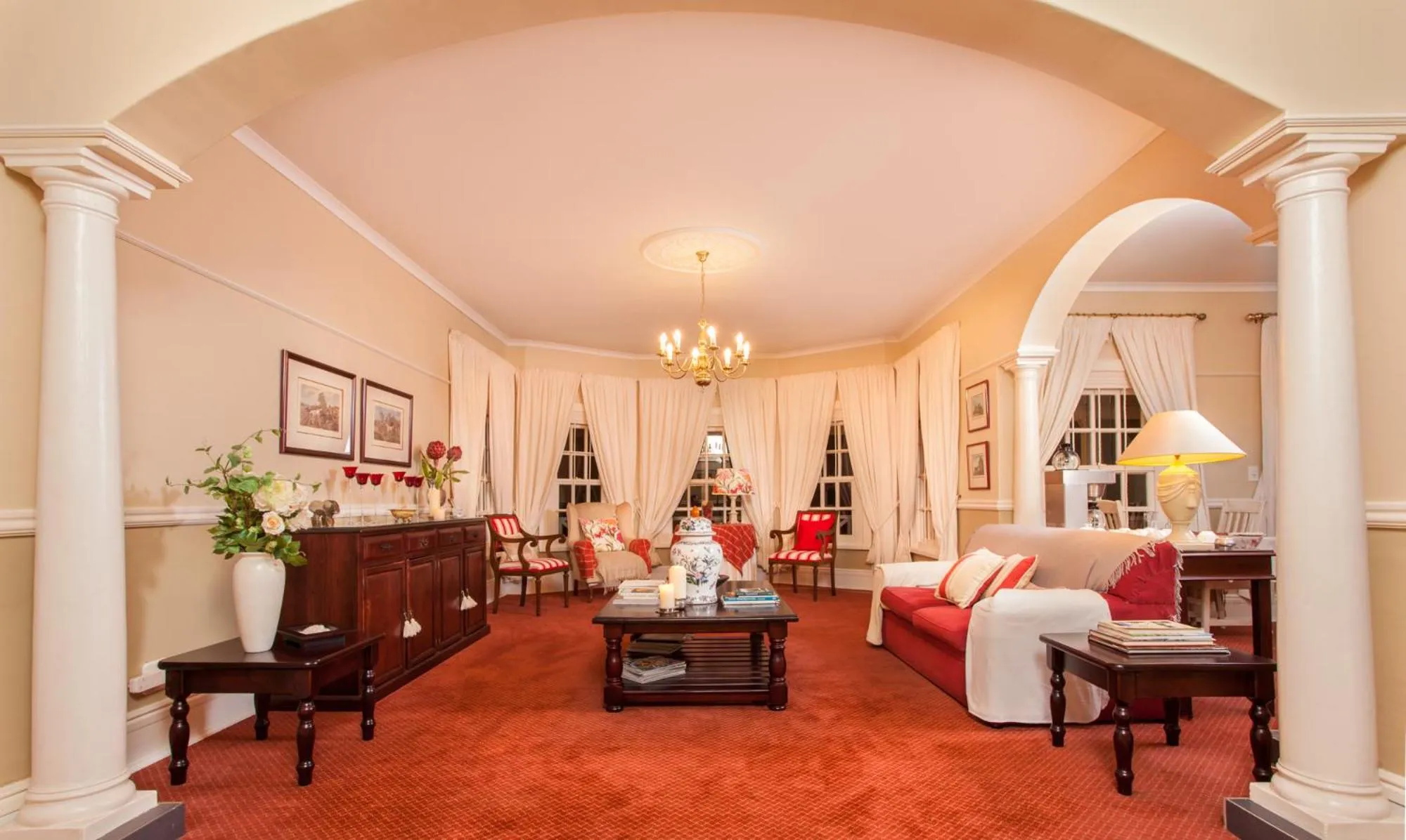 Communal lounge/ TV room, Bed in Shandon Lodge Guest House & Spa