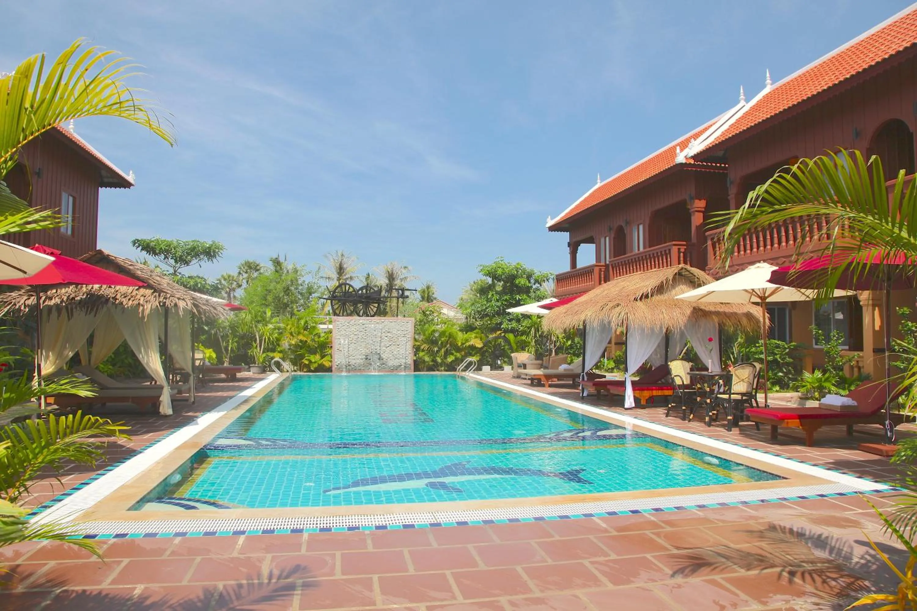 Swimming pool in Delux Villa