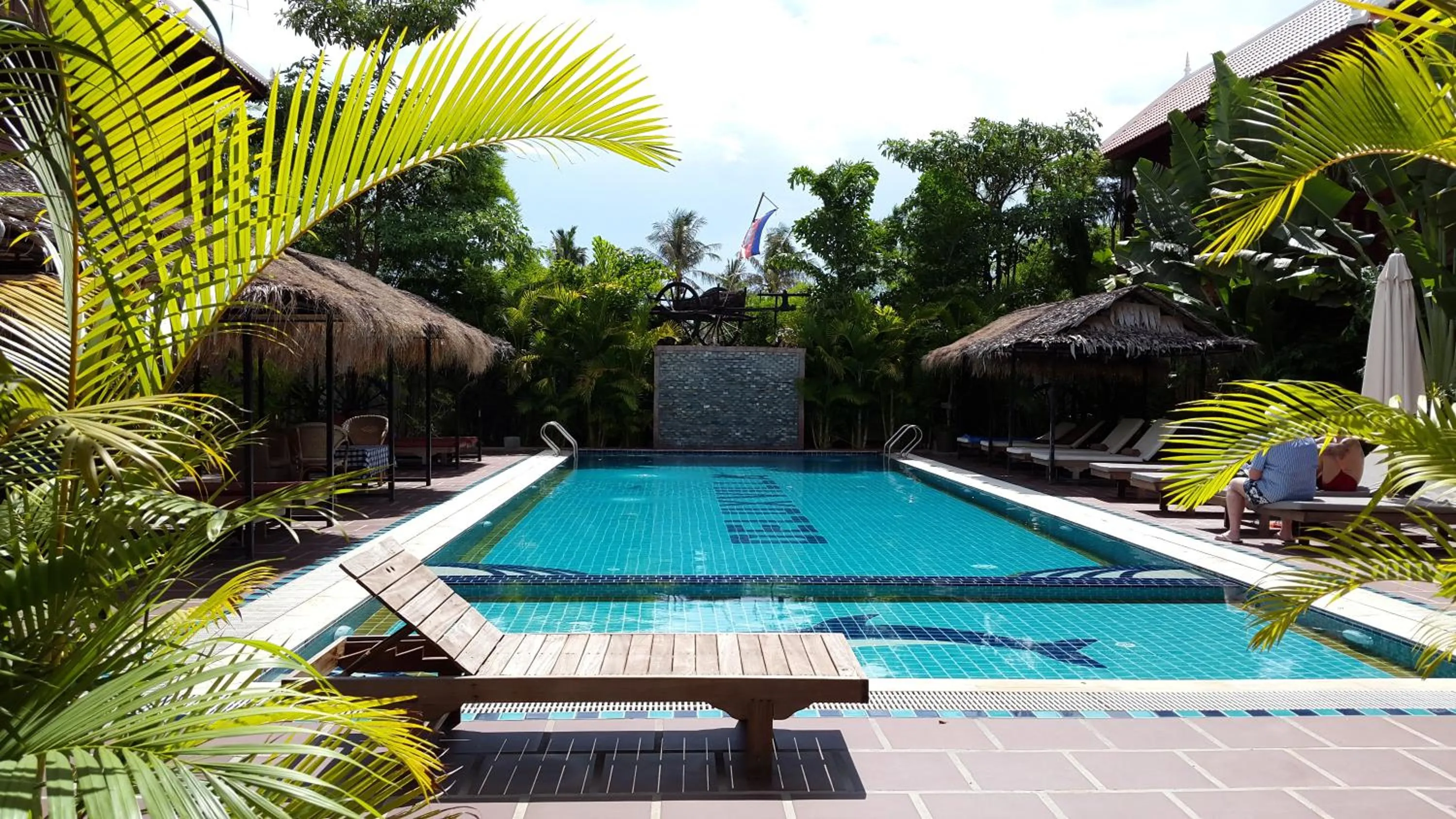 Swimming pool in Delux Villa