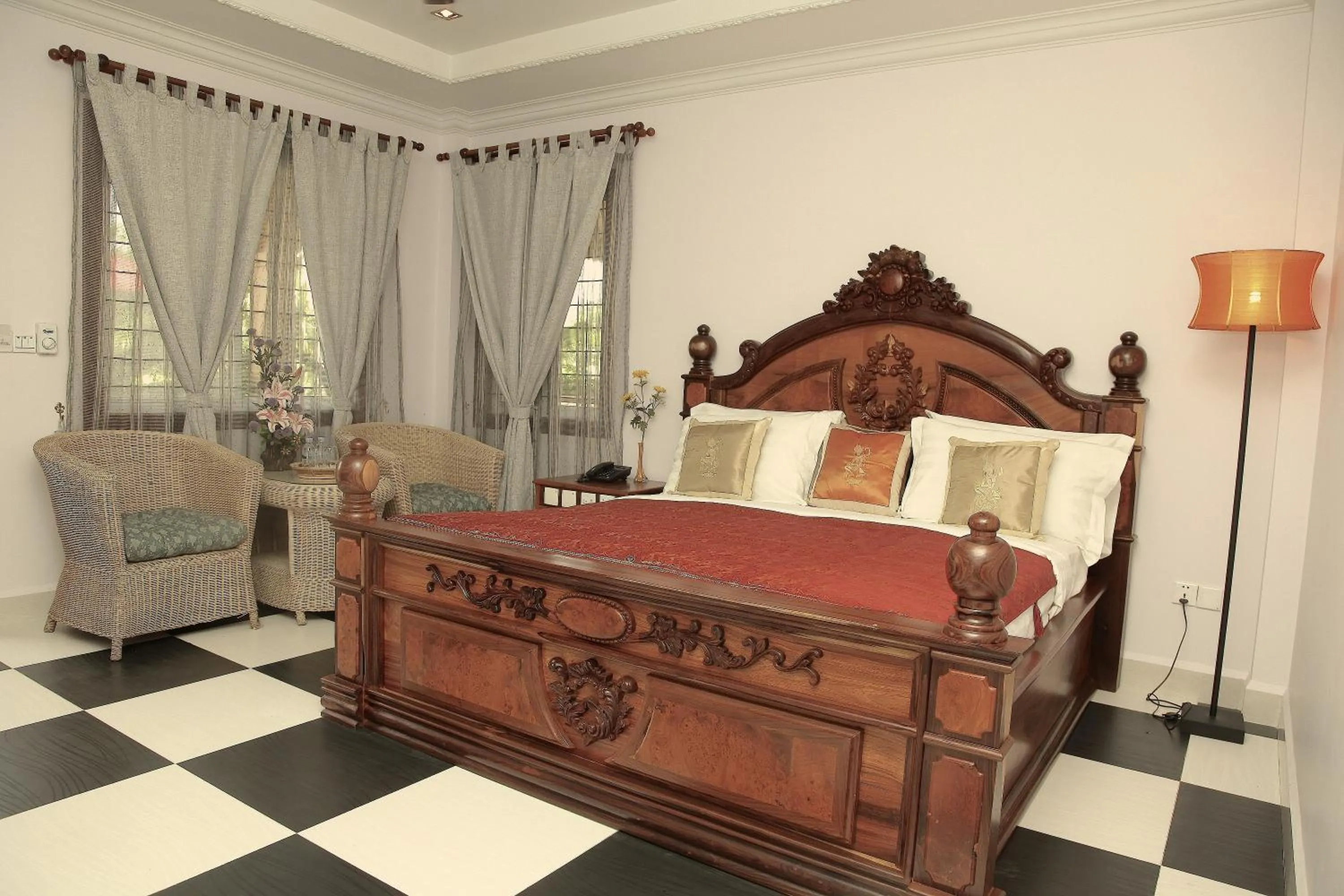 Bedroom in Delux Villa