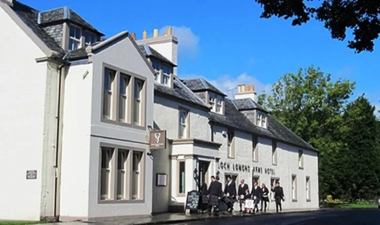 Facade/entrance in The Loch Lomond Arms Hotel